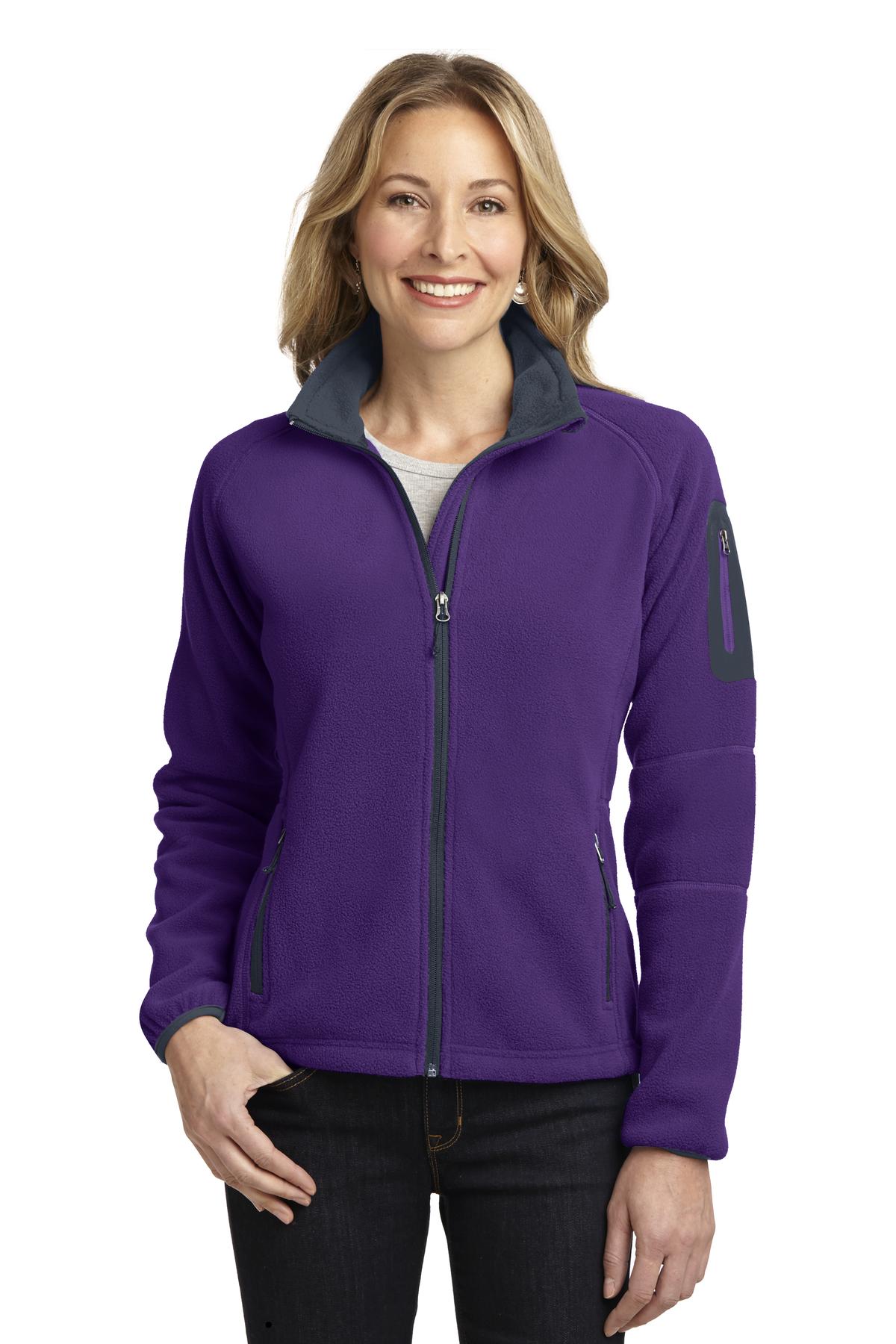 Port Authority Women's Enhanced Value Fleece Full-Zip Jacket. L229 Womens Apparel Jackets & Vests