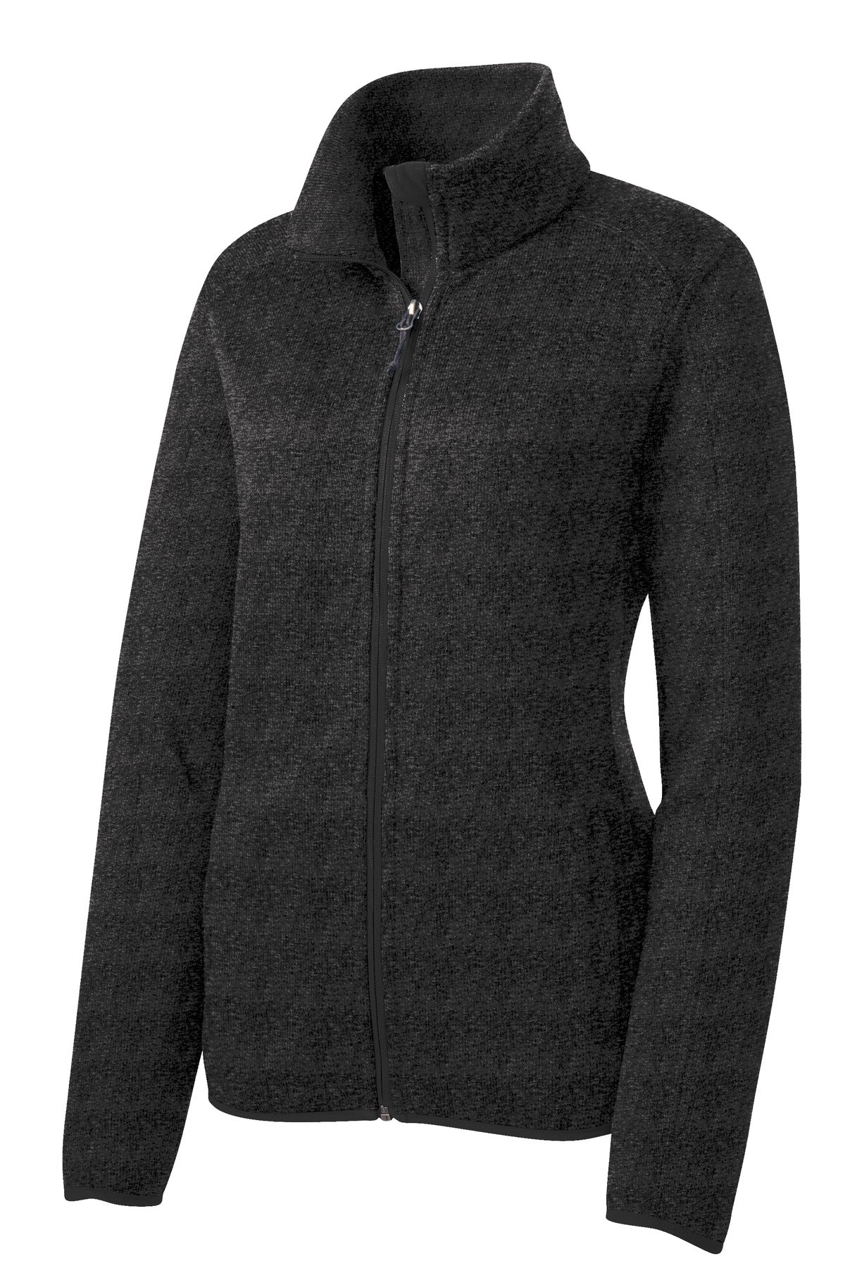 Port Authority Women's Sweater Fleece Jacket. L232 Womens Apparel Sweatshirts & Fleece