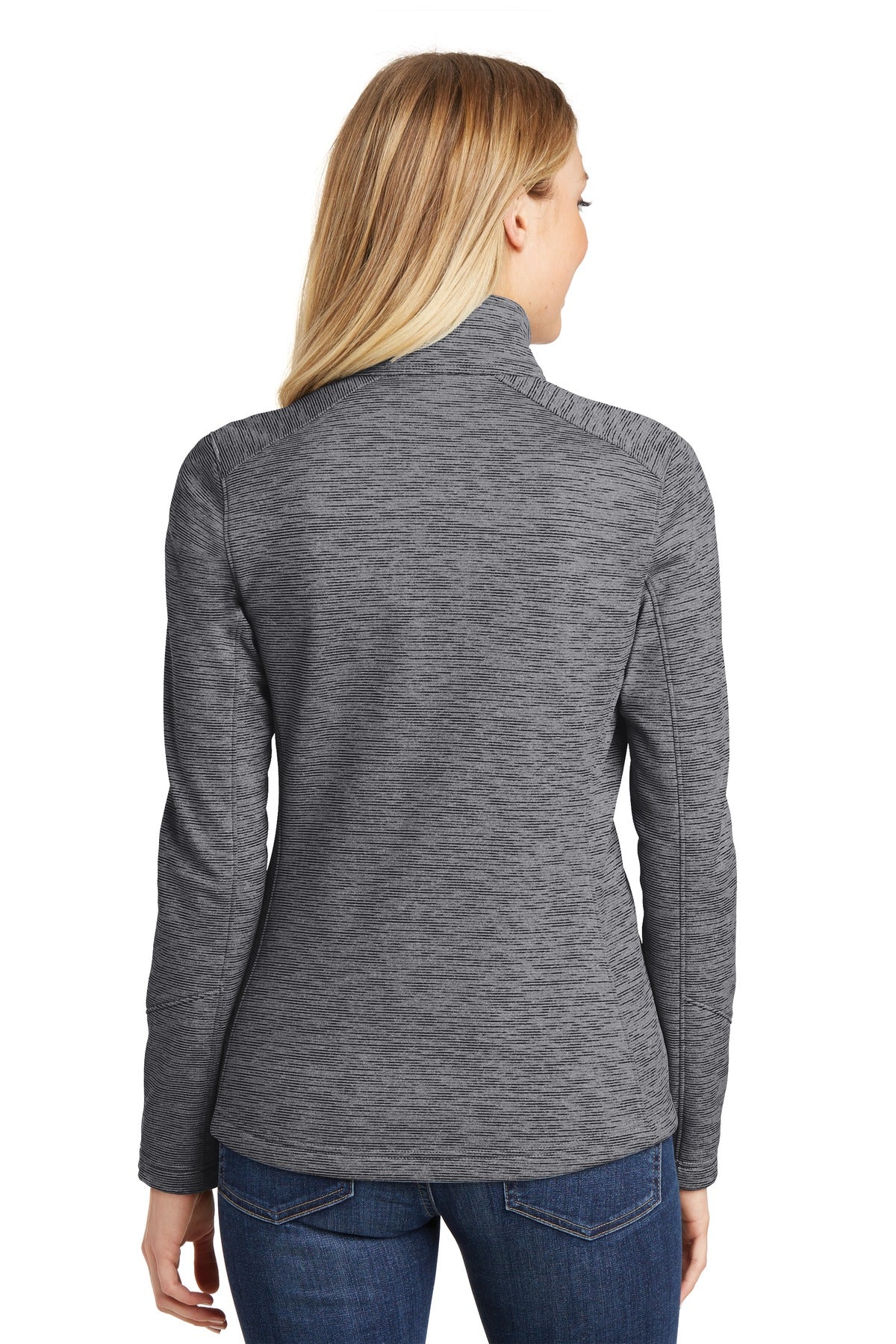 Port Authority Women's Digi Stripe Fleece Jacket. L231 Womens Apparel Jackets & Vests