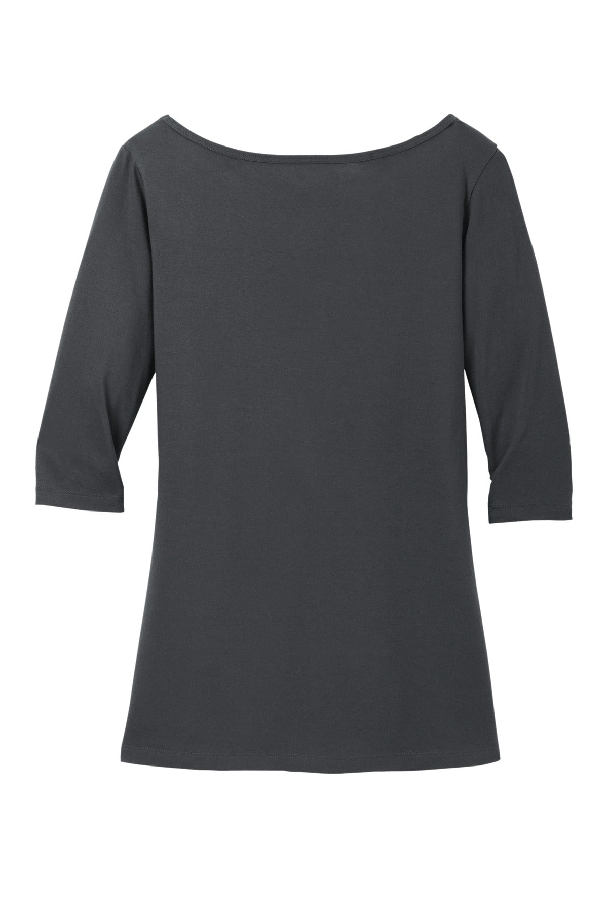 District Women's Perfect Weight 3/4-Sleeve Tee. DM107L Womens Apparel Shirts & Tops
