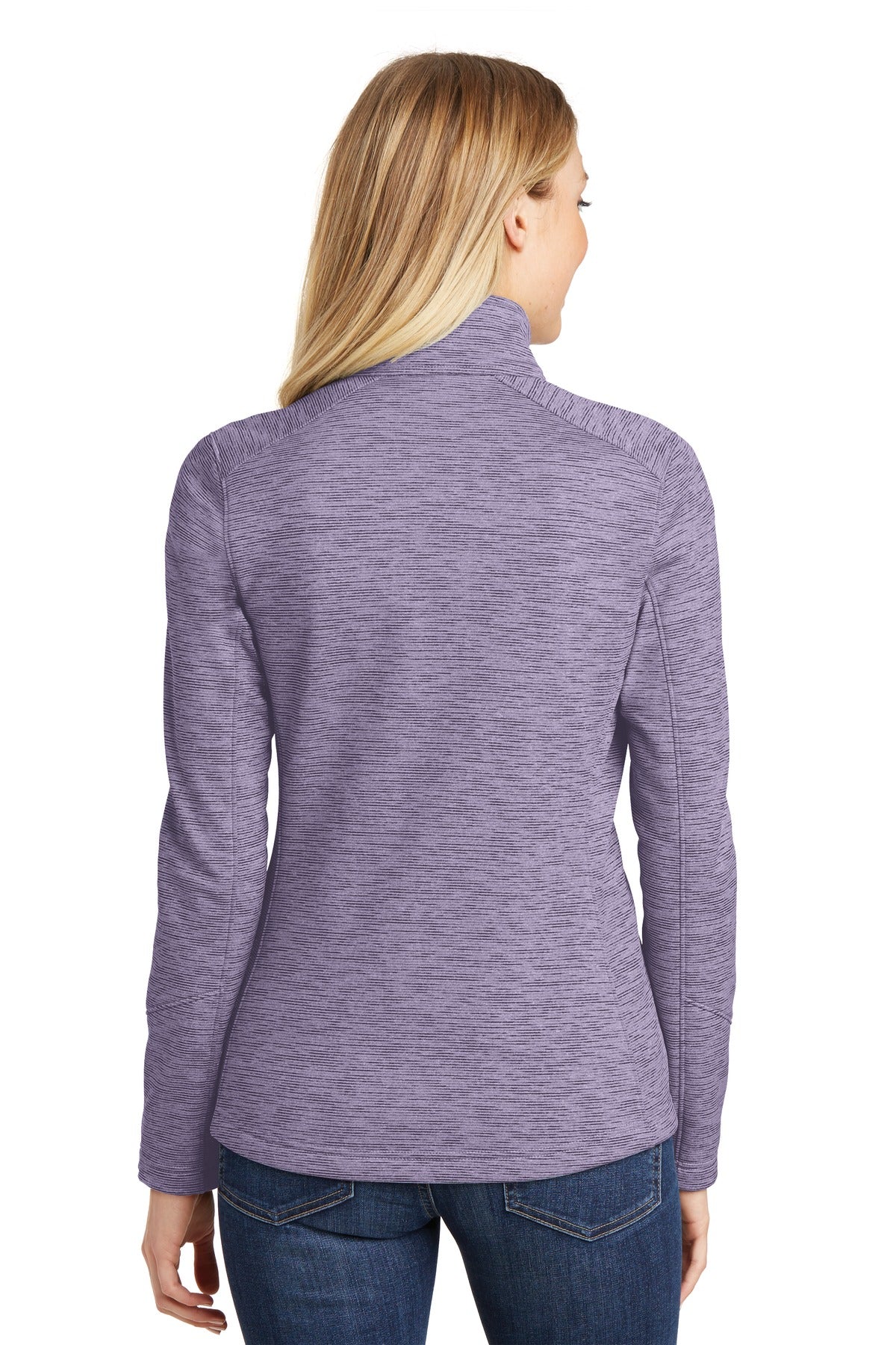 Port Authority Women's Digi Stripe Fleece Jacket. L231 Womens Apparel Jackets & Vests
