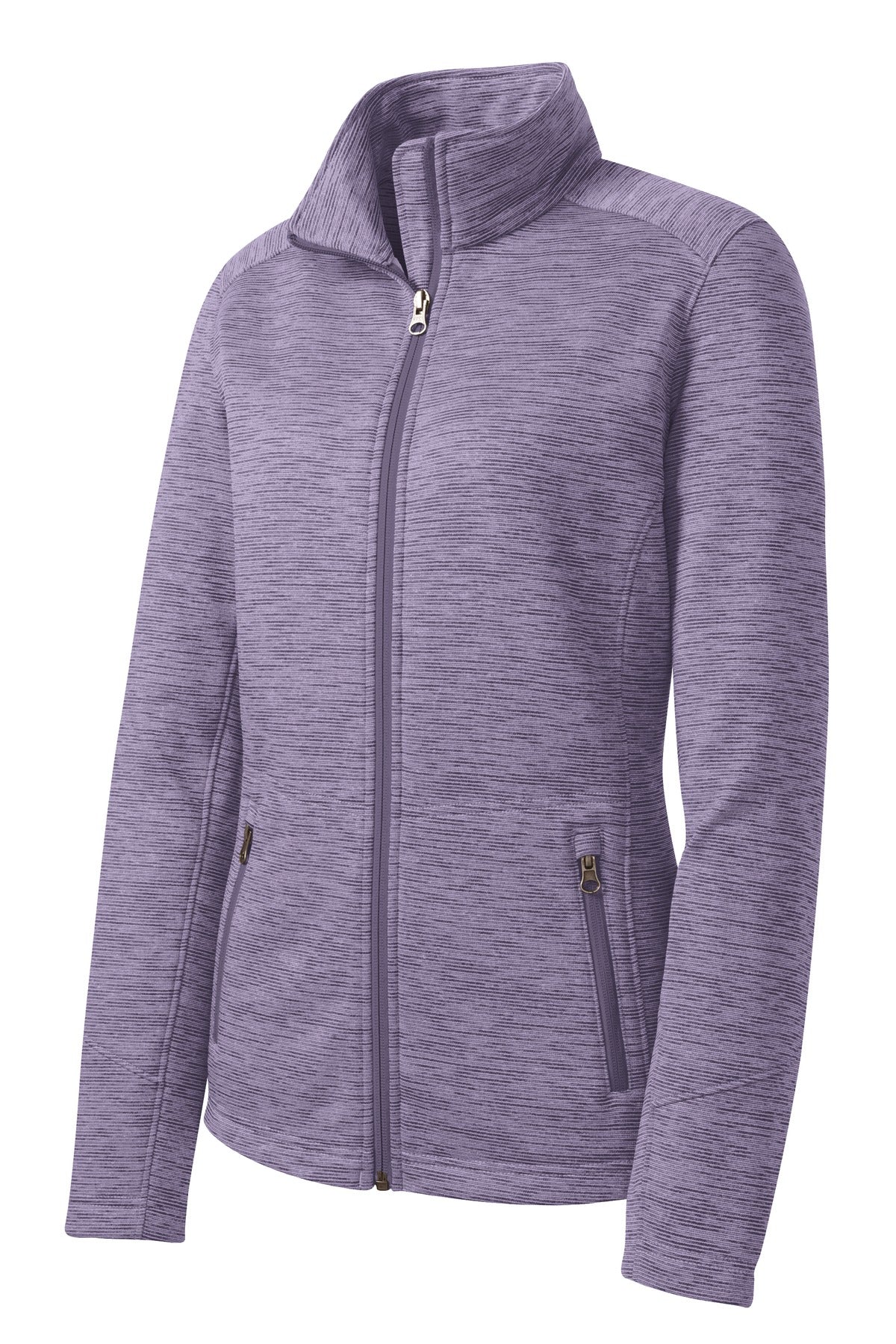 Port Authority Women's Digi Stripe Fleece Jacket. L231 Womens Apparel Jackets & Vests