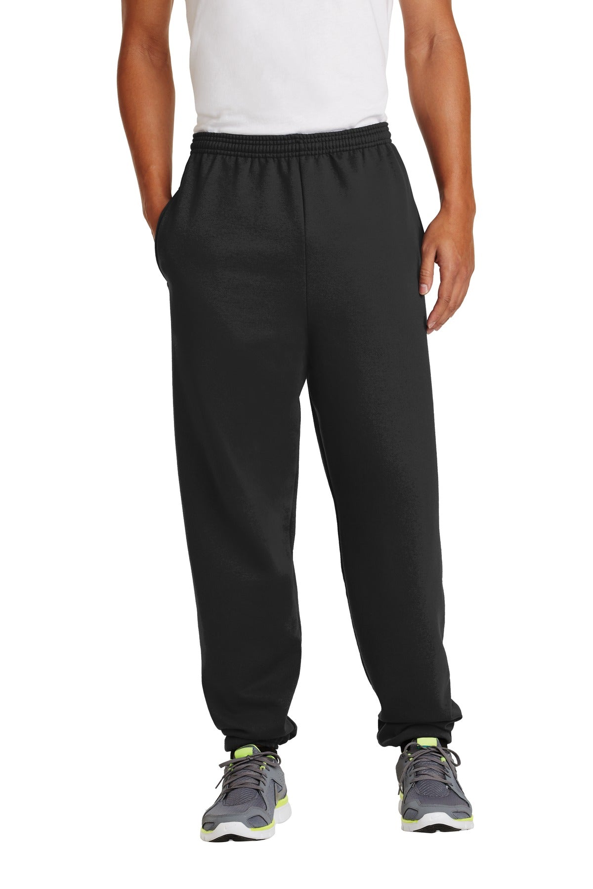 Port & Company Men's Essential Fleece Sweatpant with Pockets PC90P Mens Apparel Pants & Sweatpants
