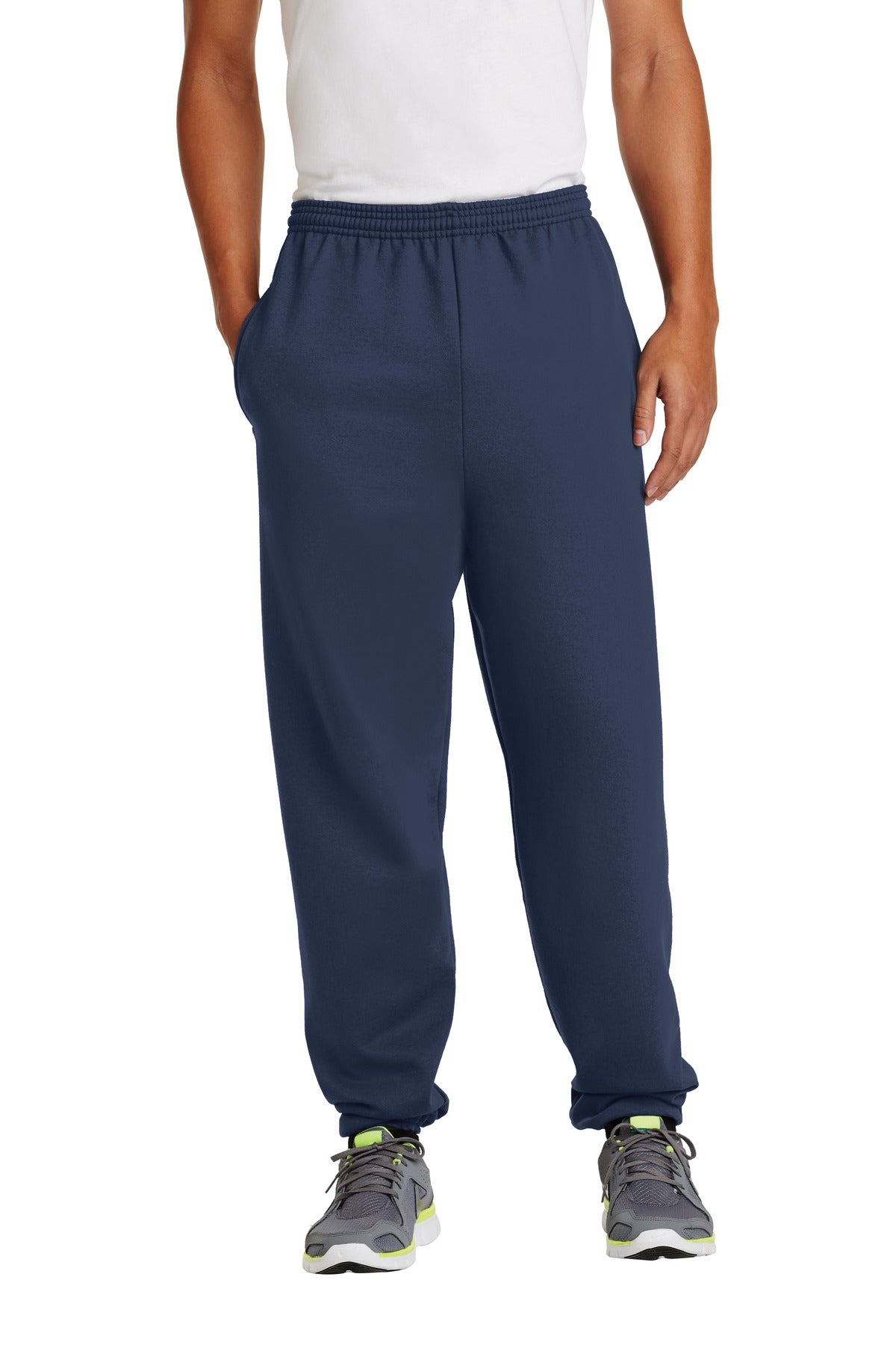 Port & Company Men's Essential Fleece Sweatpant with Pockets PC90P Mens Apparel Pants & Sweatpants
