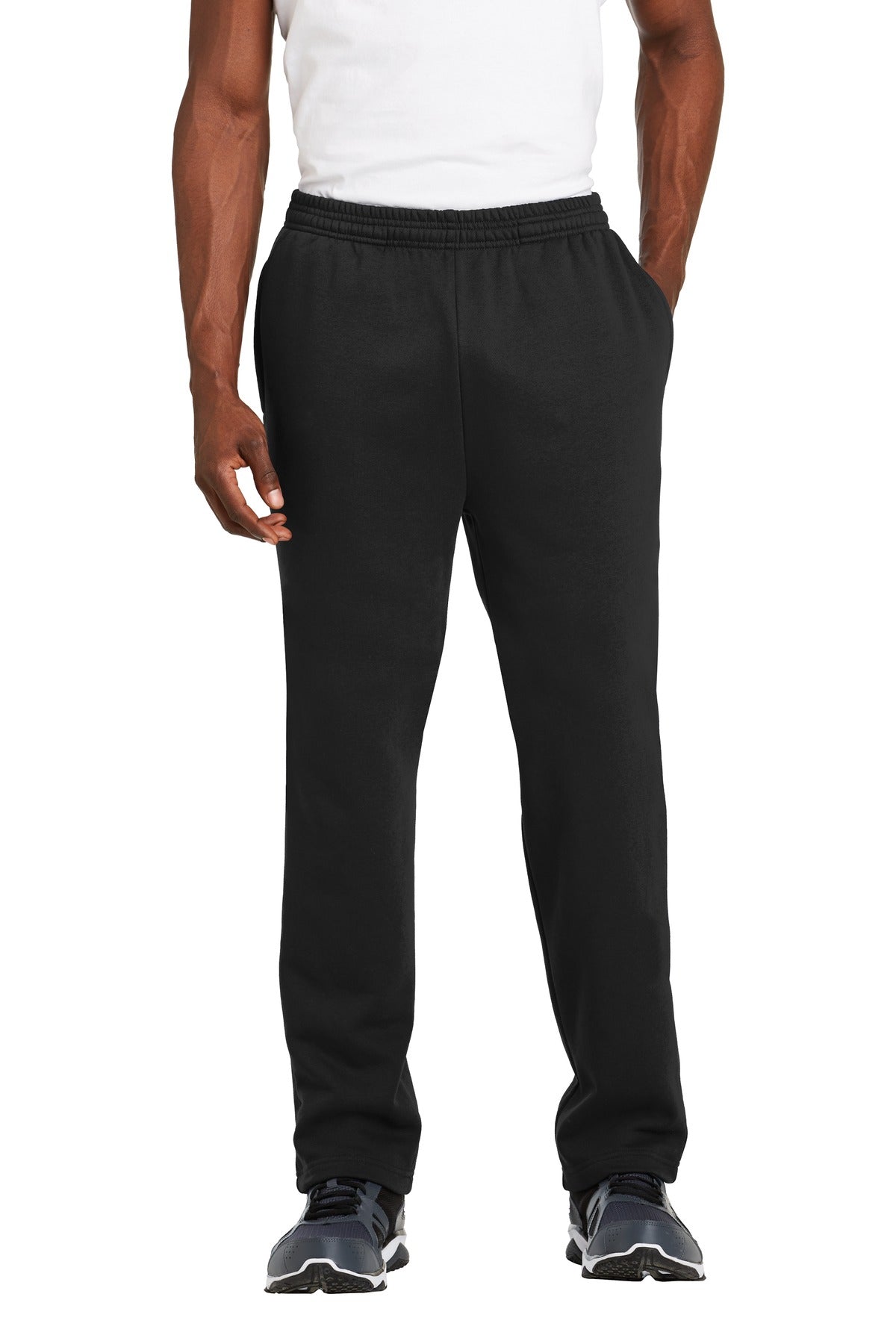 Sport-Tek Men's Open Bottom Sweatpants Mens Apparel Pants & Sweatpants