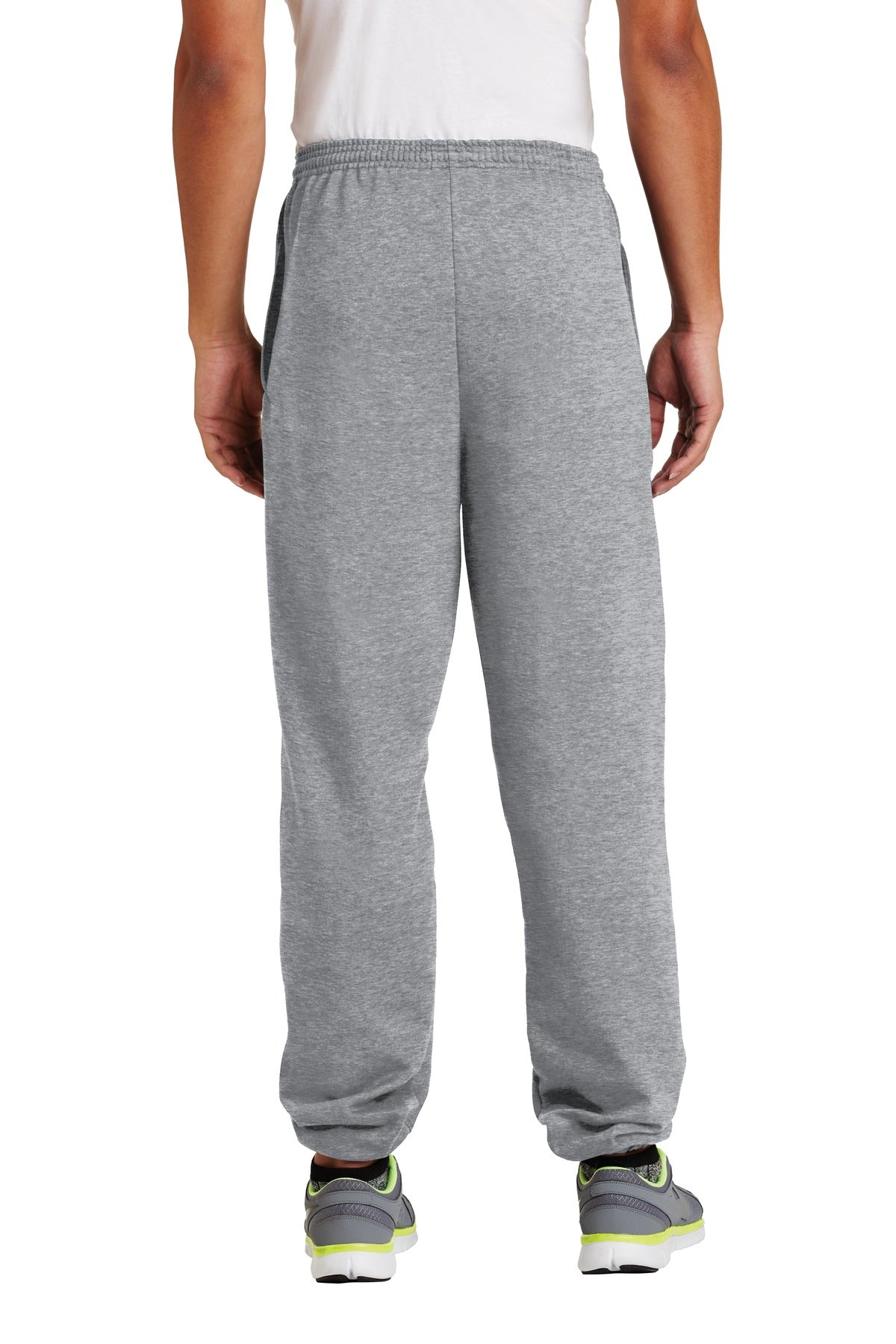Port & Company Men's Essential Fleece Sweatpant with Pockets PC90P Mens Apparel Pants & Sweatpants