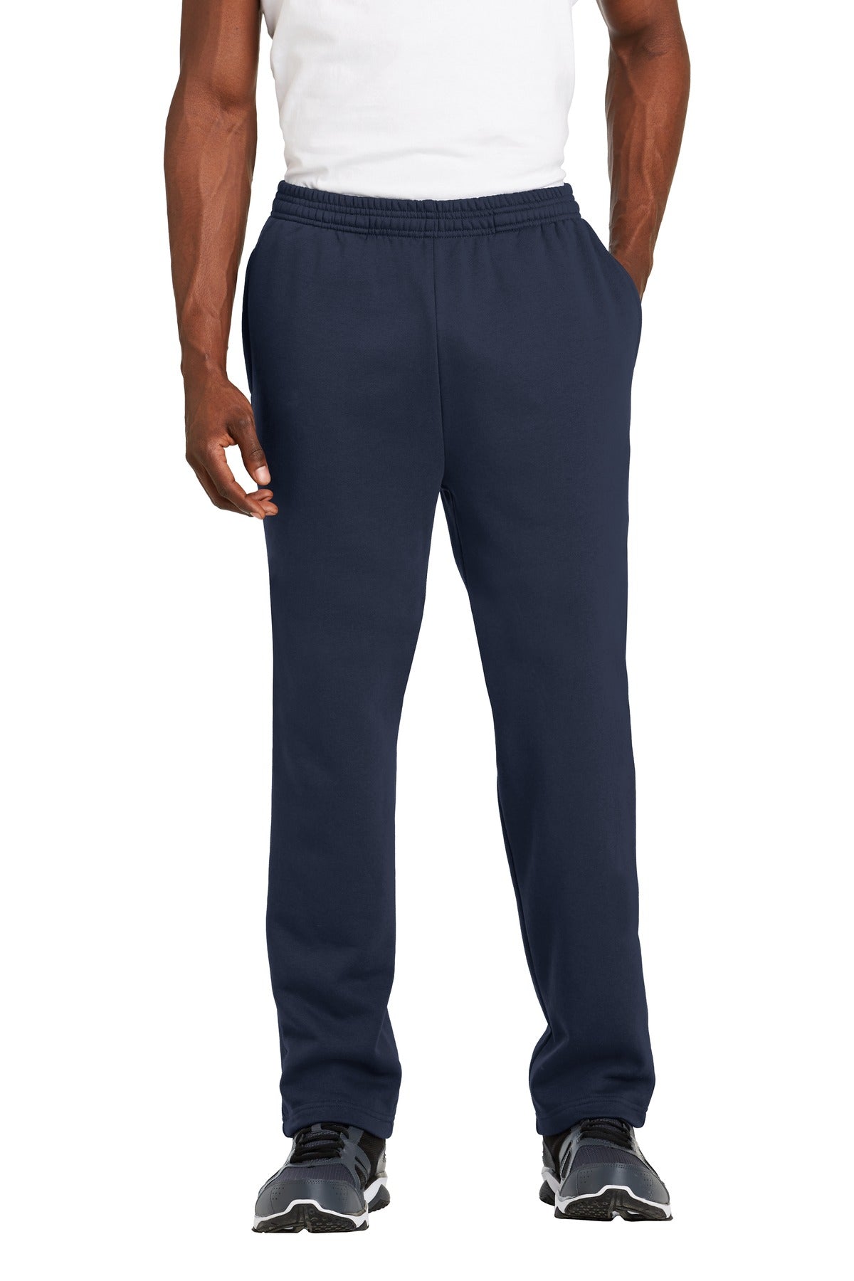 Sport-Tek Men's Open Bottom Sweatpants Mens Apparel Pants & Sweatpants