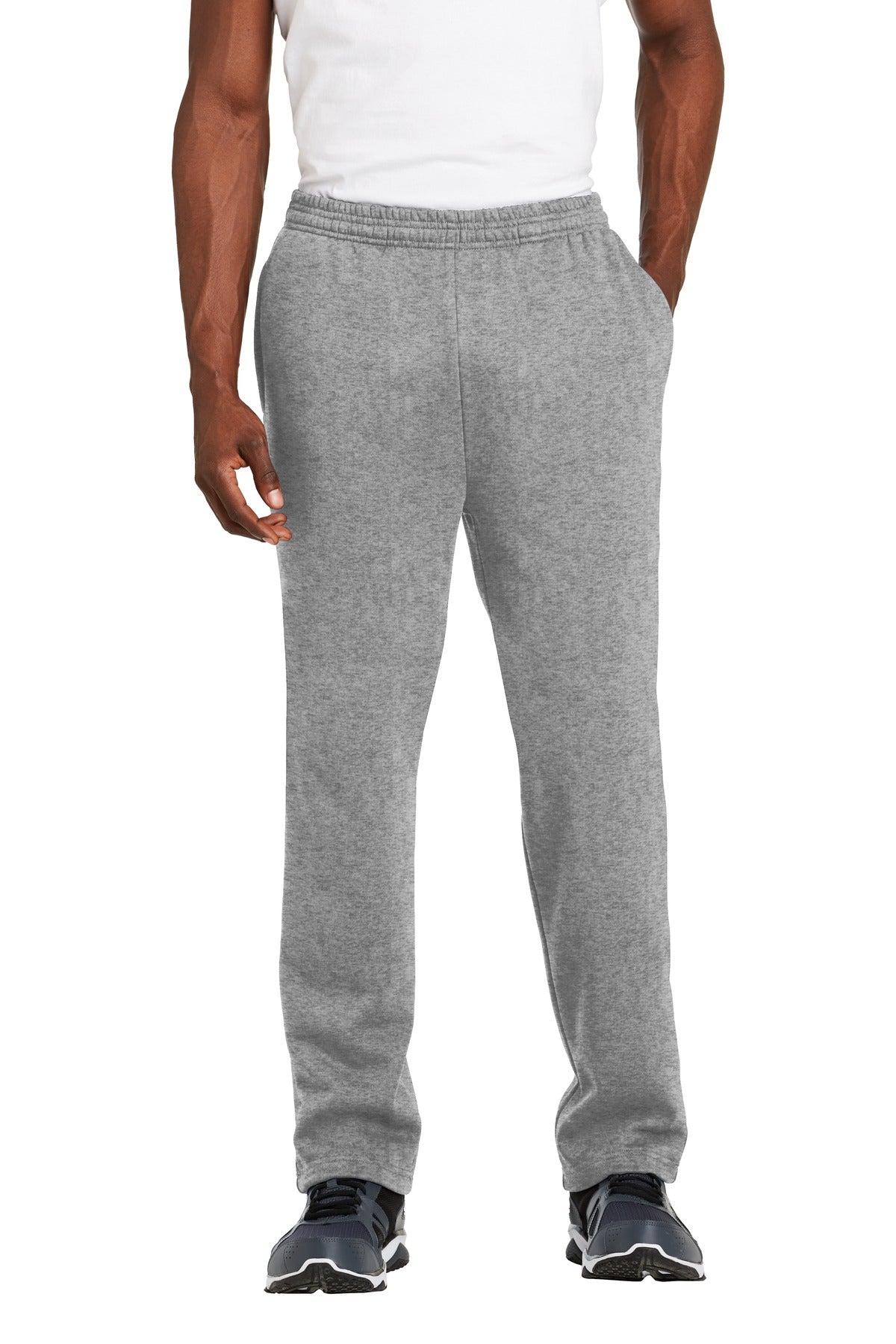 Sport-Tek Men's Open Bottom Sweatpants Mens Apparel Pants & Sweatpants