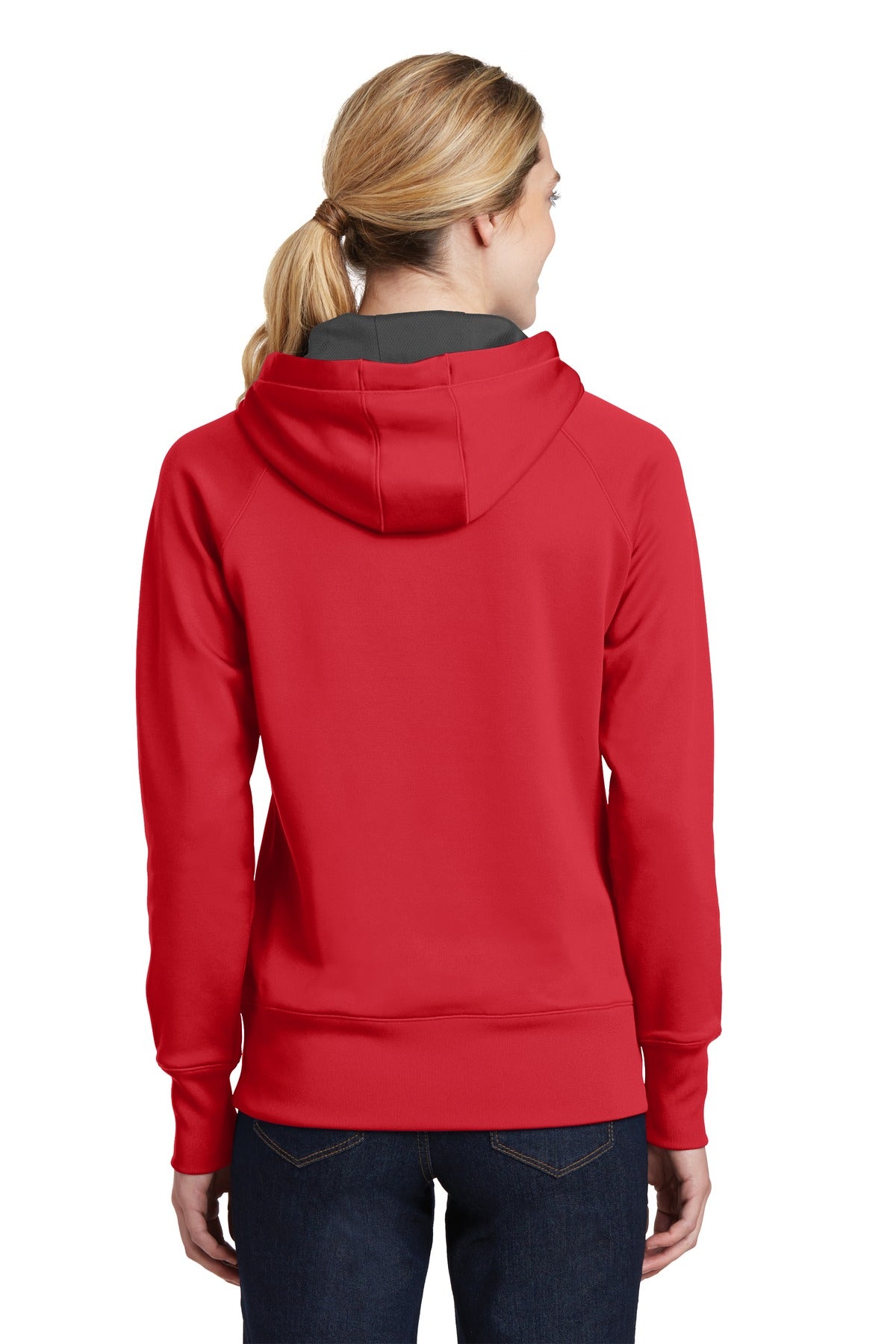 Sport-Tek Ladies Tech Fleece Hooded Sweatshirt. LST250 Womens Apparel Sweatshirts & Fleece