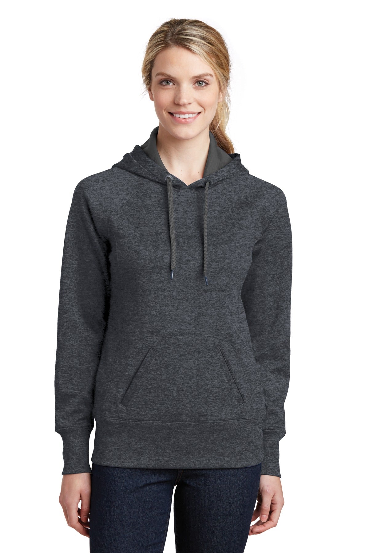 Sport-Tek Ladies Tech Fleece Hooded Sweatshirt. LST250 Womens Apparel Sweatshirts & Fleece