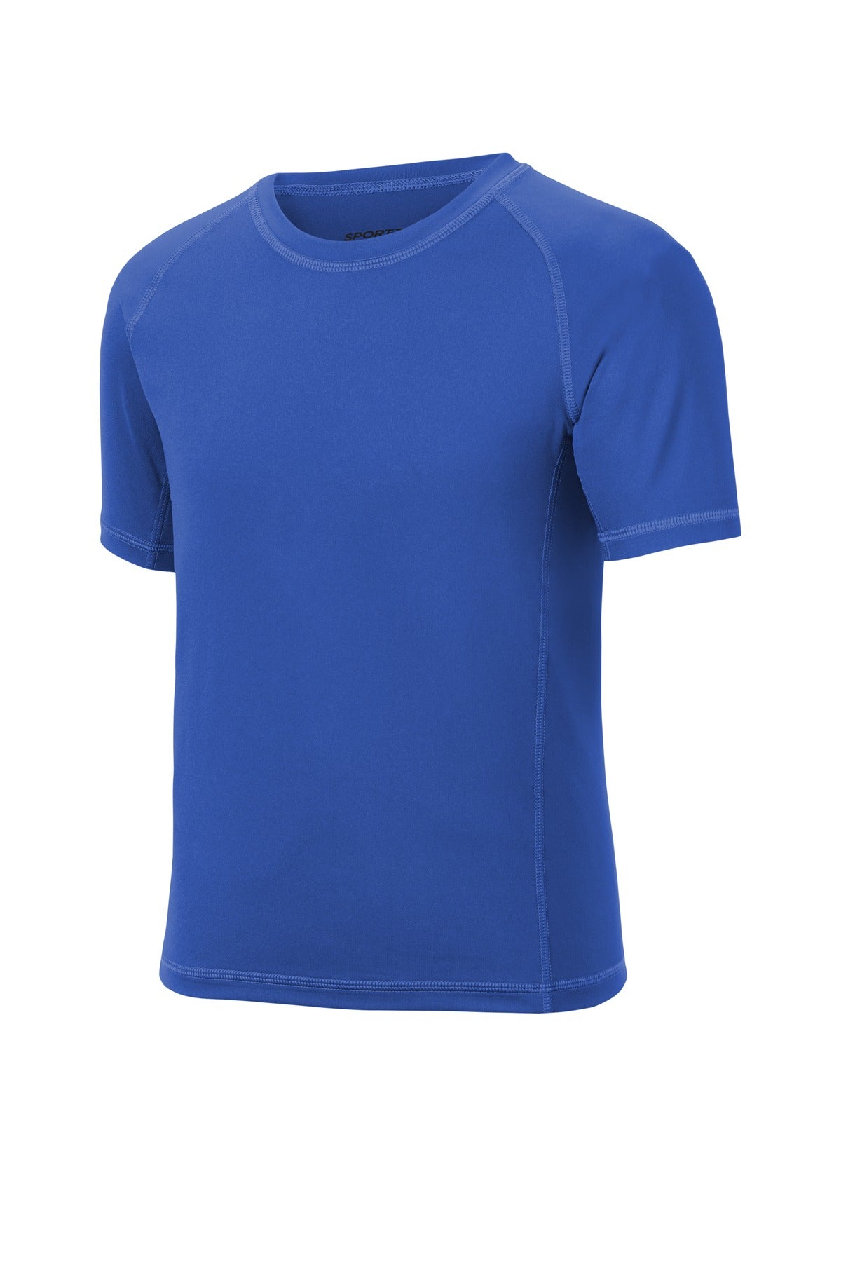 Sport-Tek Youth Rashguard Tee YST470 Youth Apparel Shirts & Tops