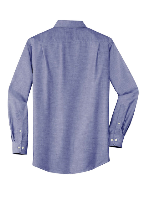 Port Authority Men's Slim Fit SuperPro Oxford Shirt. S661 Mens Apparel Shirts & Tops