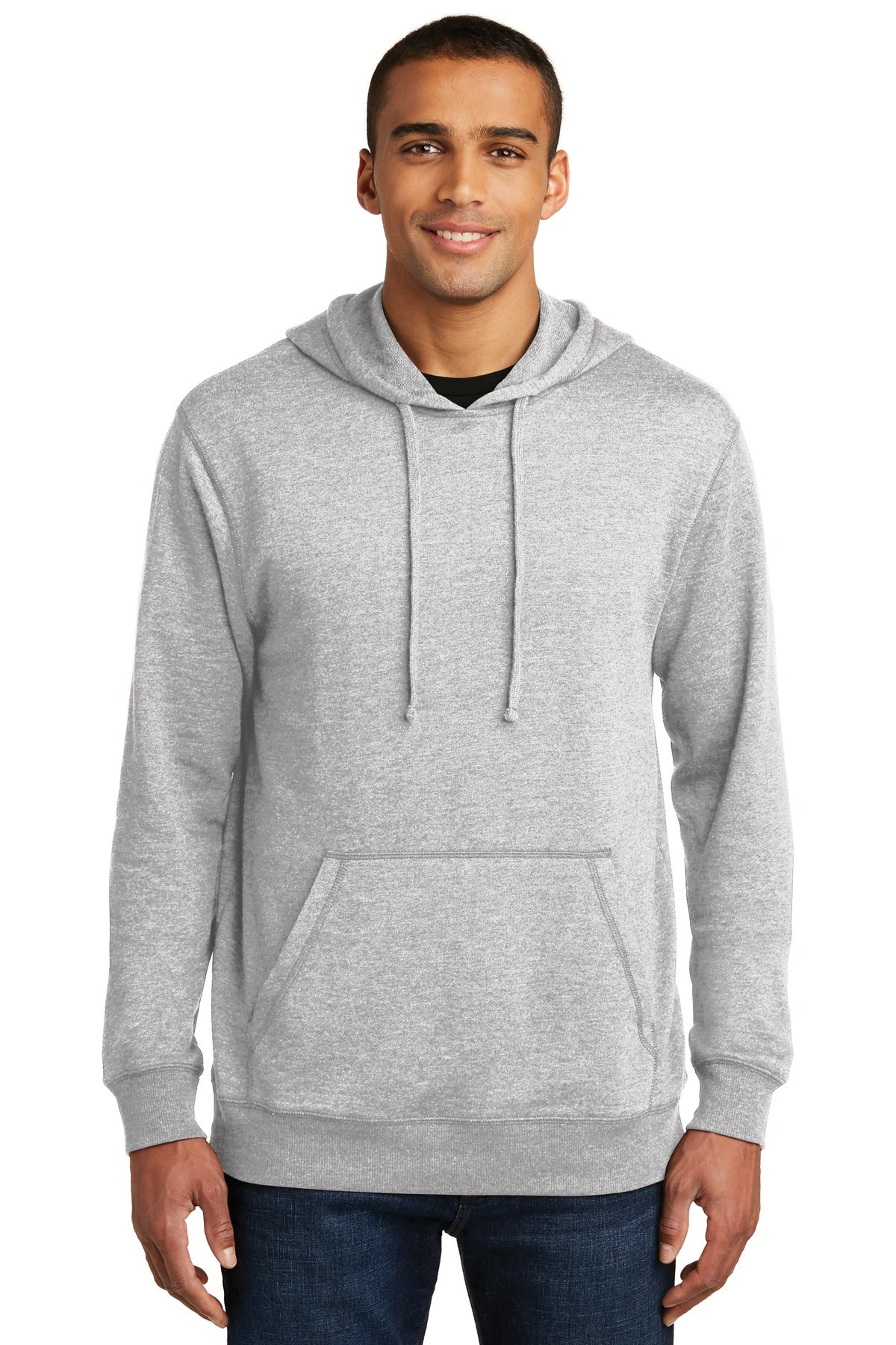 District Lightweight Fleece Hoodie. DM391 Mens Apparel Sweatshirts & Fleece