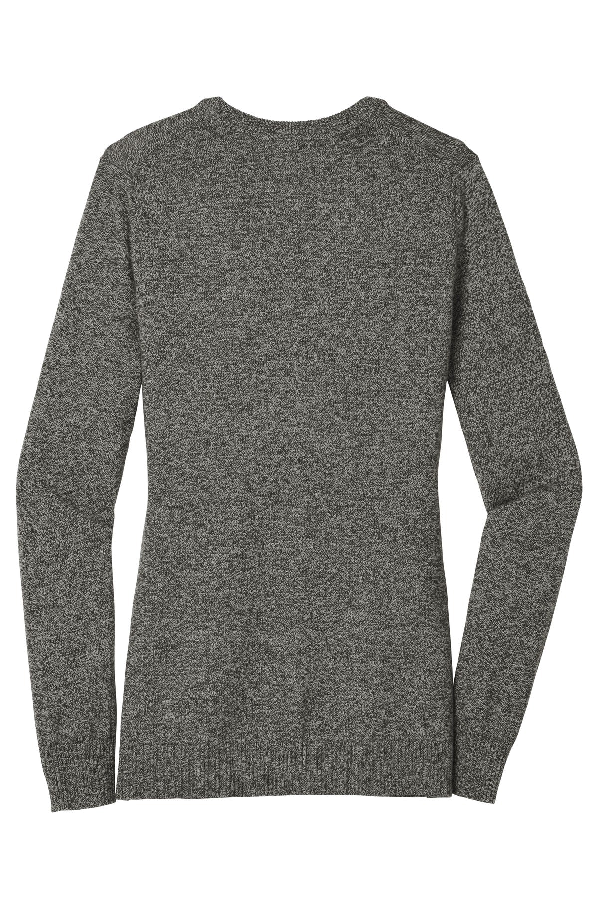 Port Authority Women's Marled Cardigan Sweater. LSW415 Womens Apparel Sweatshirts & Fleece