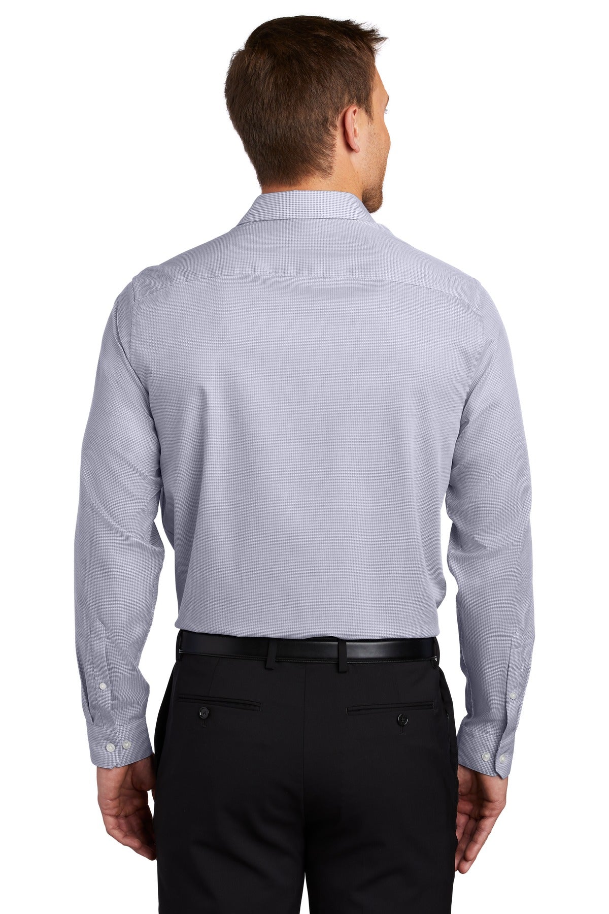 Port Authority Men's Pincheck Easy Care Shirt W645 Mens Apparel Shirts & Tops
