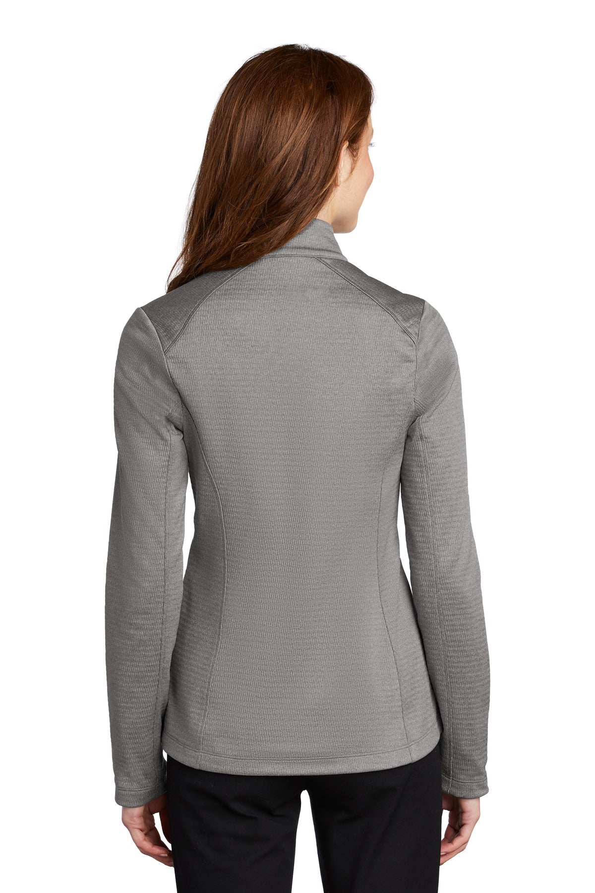 Port Authority Women's Diamond Heather Fleece Full-Zip Jacket L249 Womens Apparel Jackets & Vests