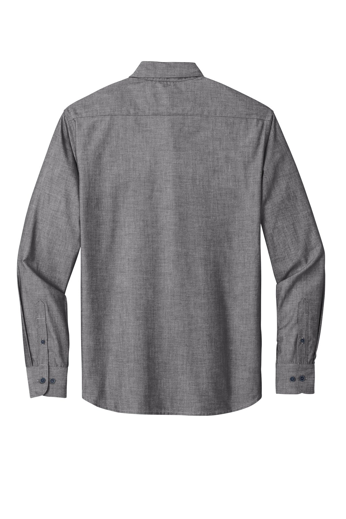 Port Authority Men's Long Sleeve Chambray Easy Care Shirt W382 Mens Apparel Shirts & Tops