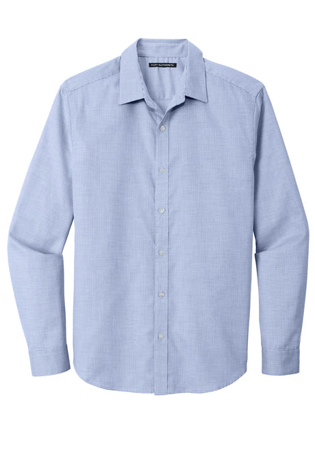 Port Authority Men's Pincheck Easy Care Shirt W645 Mens Apparel Shirts & Tops