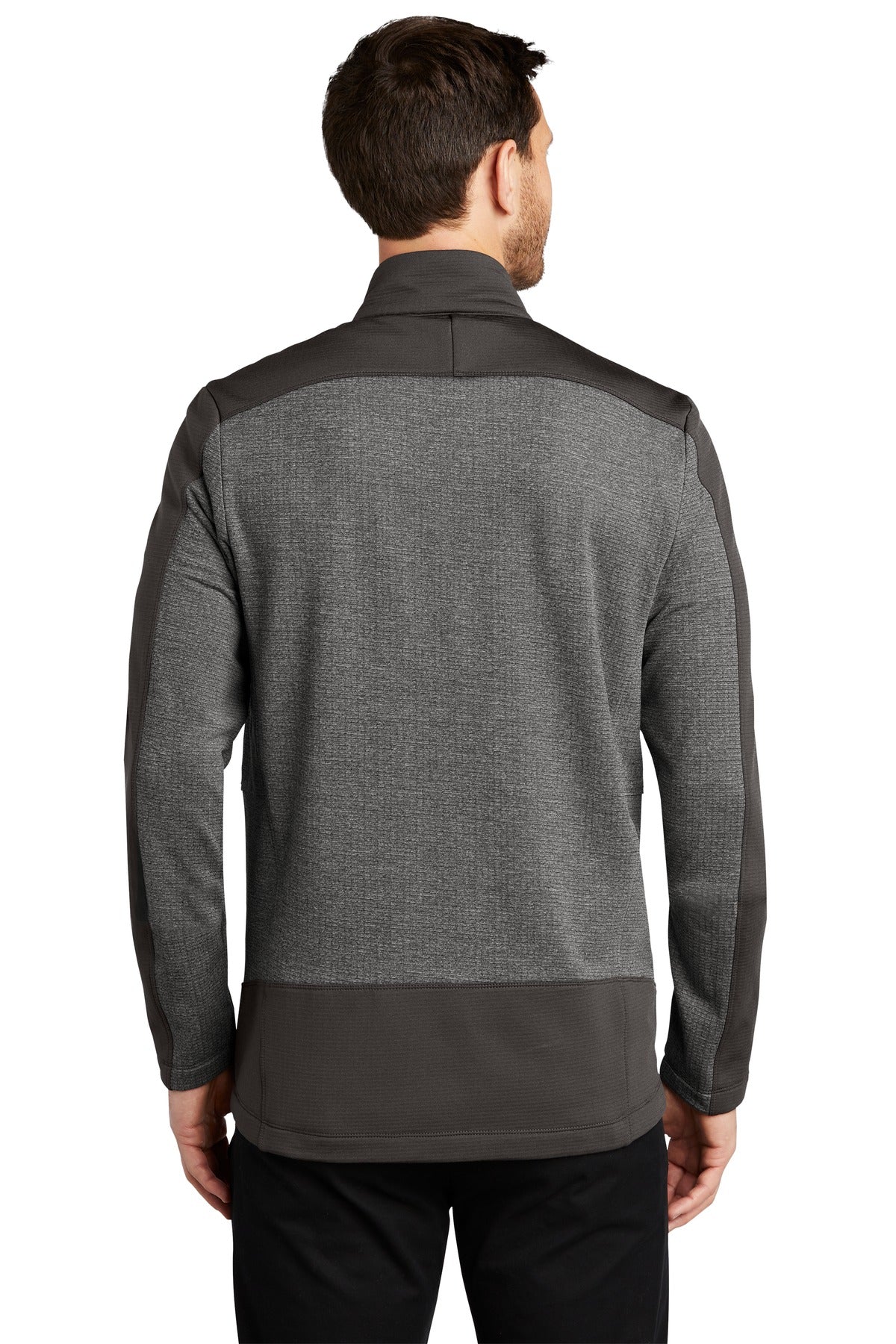 Port Authority Men's Grid Fleece Jacket. F239 Mens Apparel Jackets & Vests