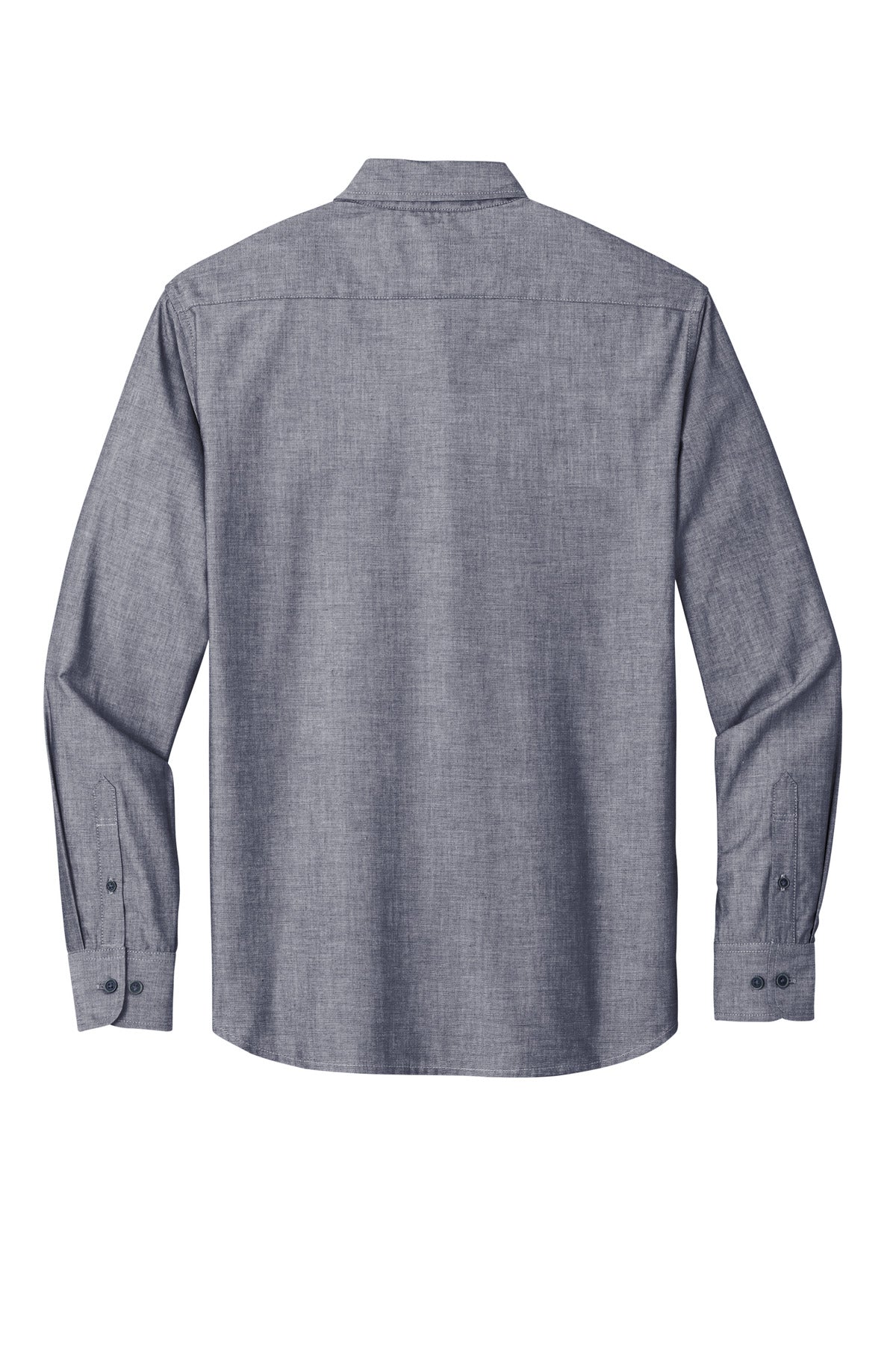Port Authority Men's Long Sleeve Chambray Easy Care Shirt W382 Mens Apparel Shirts & Tops