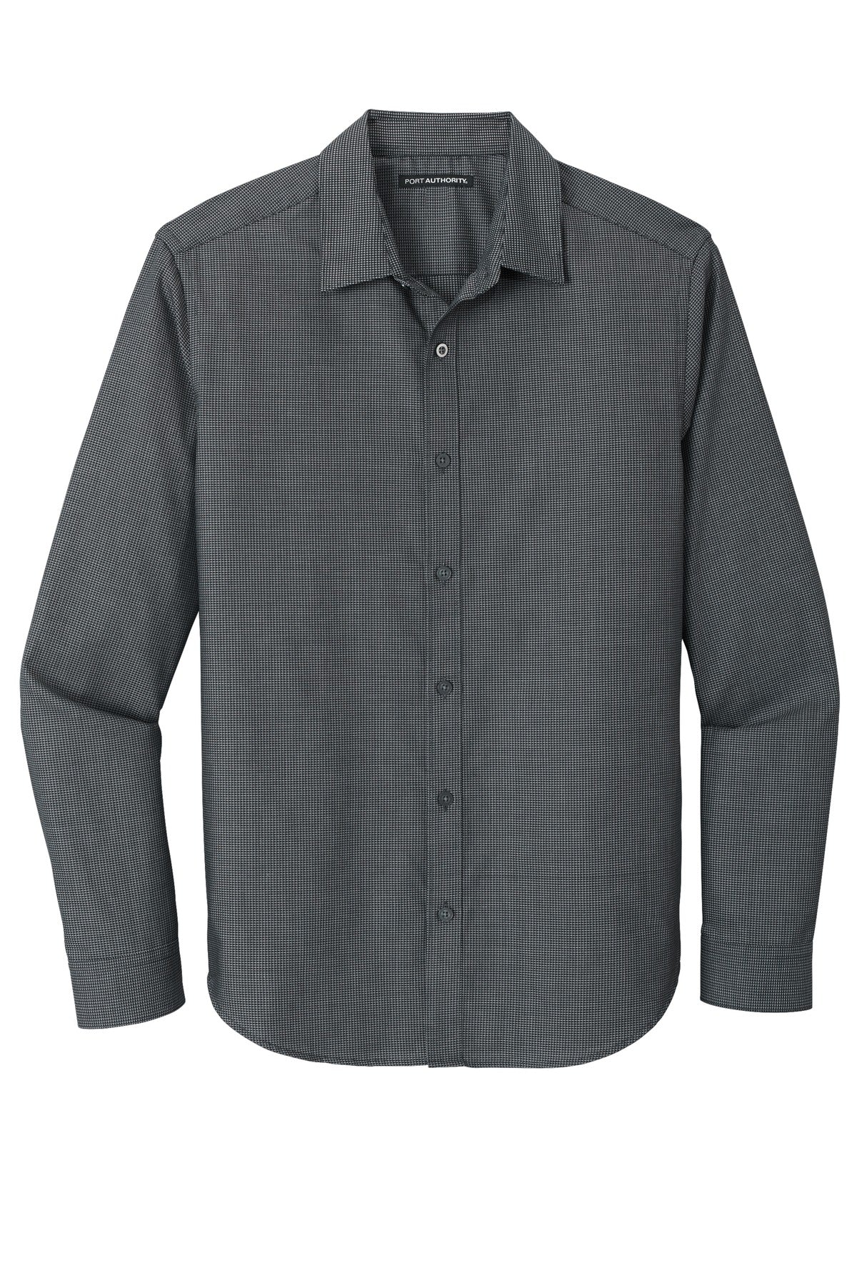 Port Authority Men's Pincheck Easy Care Shirt W645 Mens Apparel Shirts & Tops