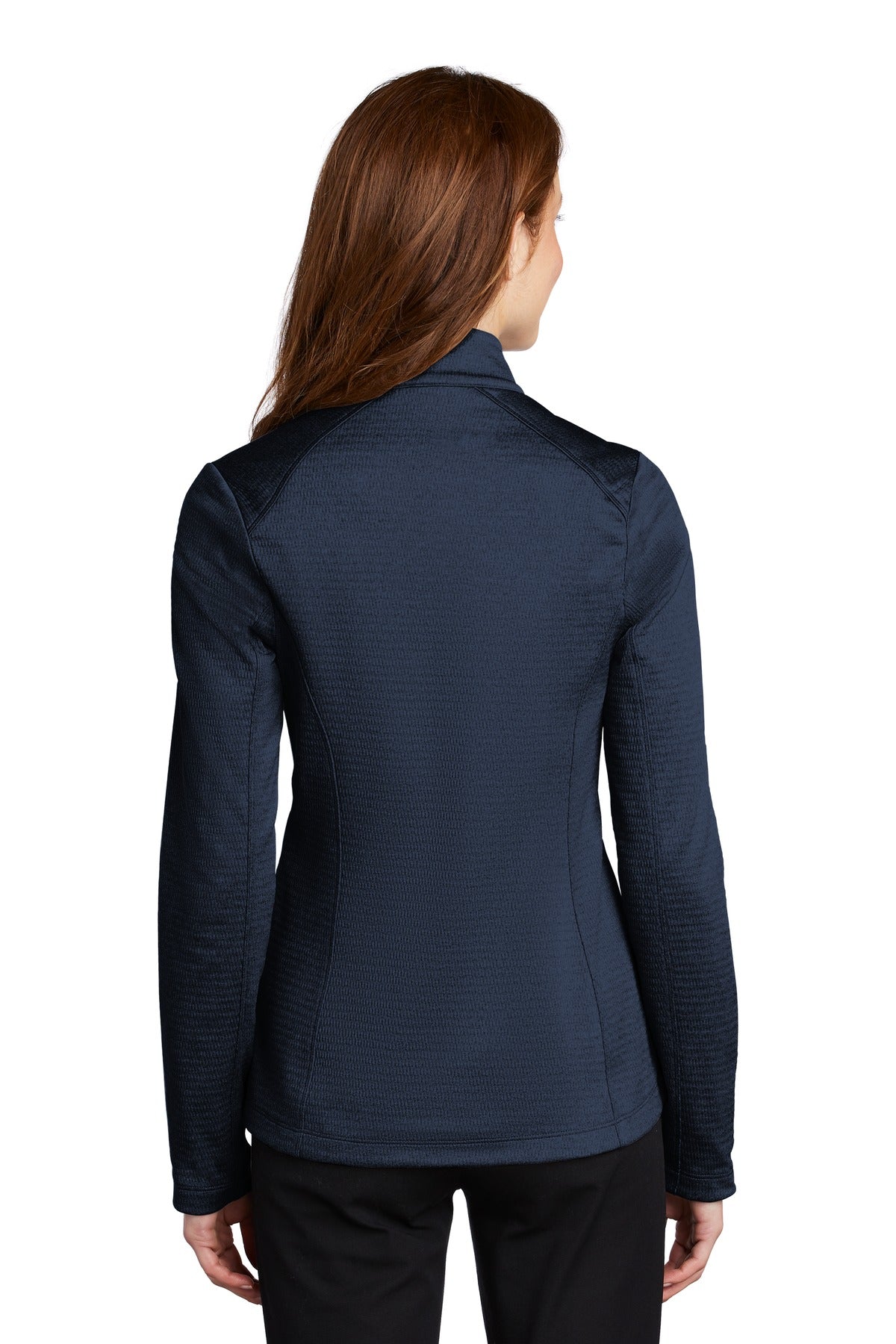 Port Authority Women's Diamond Heather Fleece Full-Zip Jacket L249 Womens Apparel Jackets & Vests