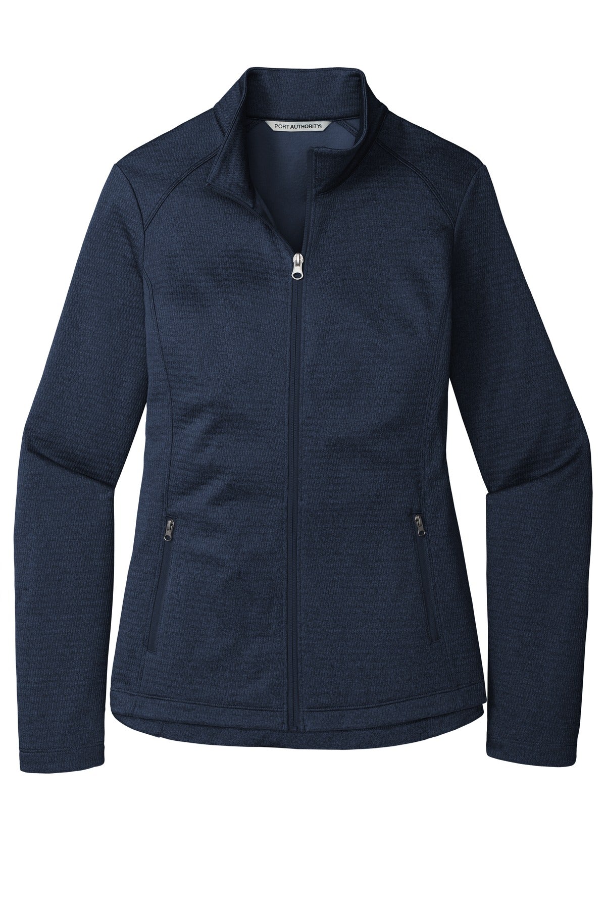 Port Authority Women's Diamond Heather Fleece Full-Zip Jacket L249 Womens Apparel Jackets & Vests