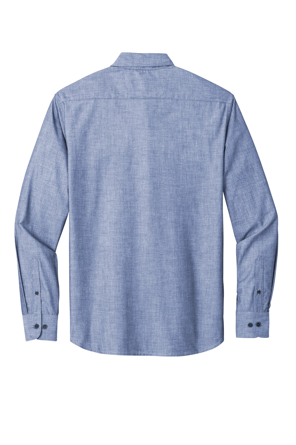 Port Authority Men's Long Sleeve Chambray Easy Care Shirt W382 Mens Apparel Shirts & Tops