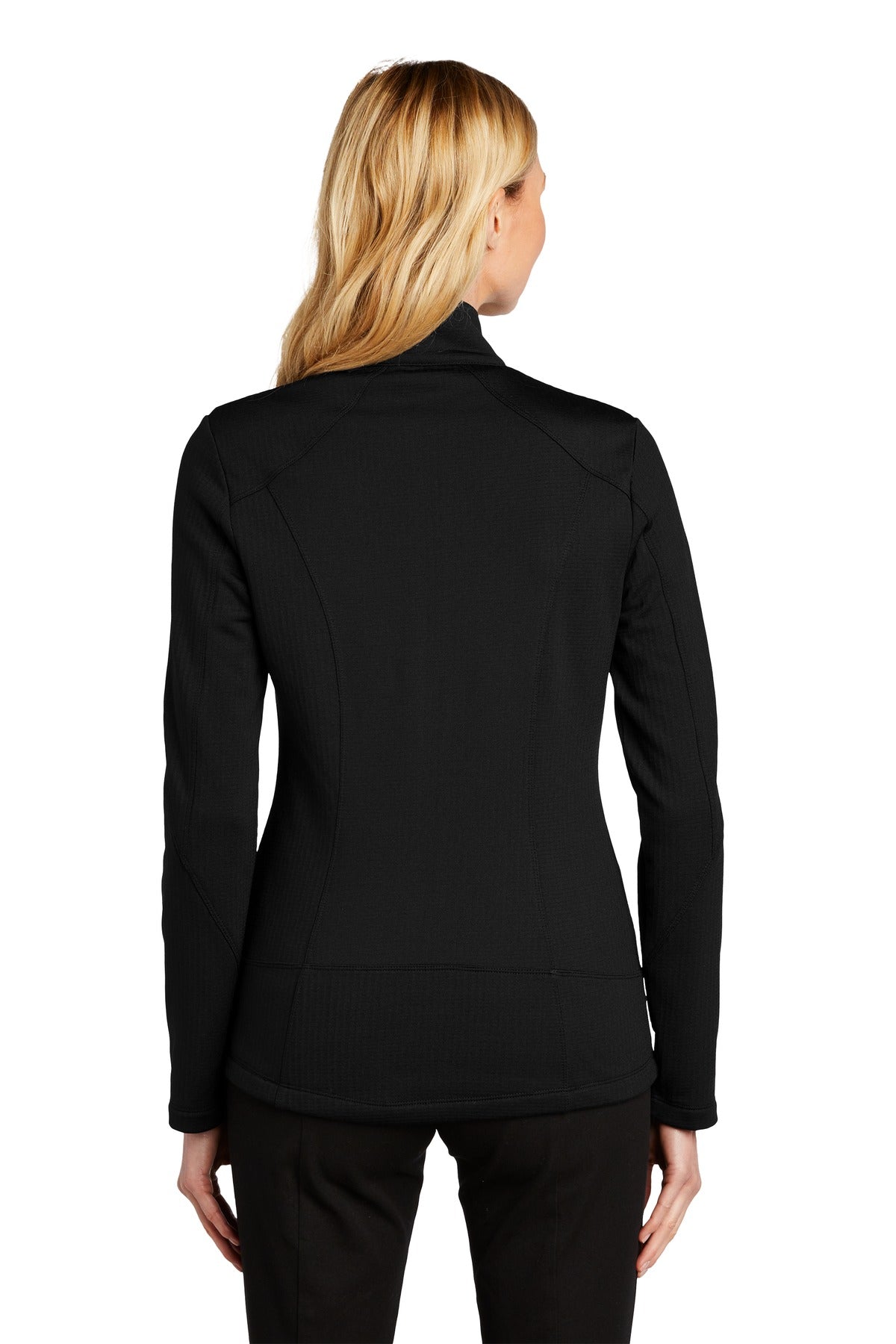Port Authority Women's Grid Fleece Jacket. L239 Womens Apparel Jackets & Vests