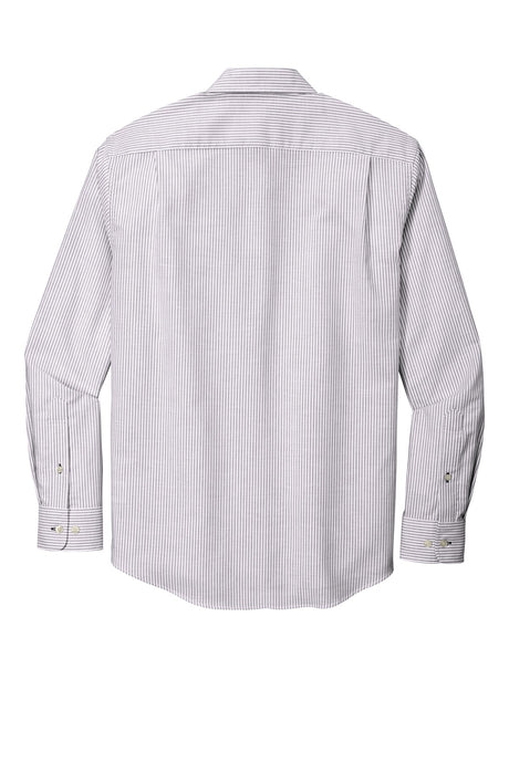Port Authority Men's SuperPro Oxford Stripe Shirt. W657 Mens Apparel Shirts & Tops