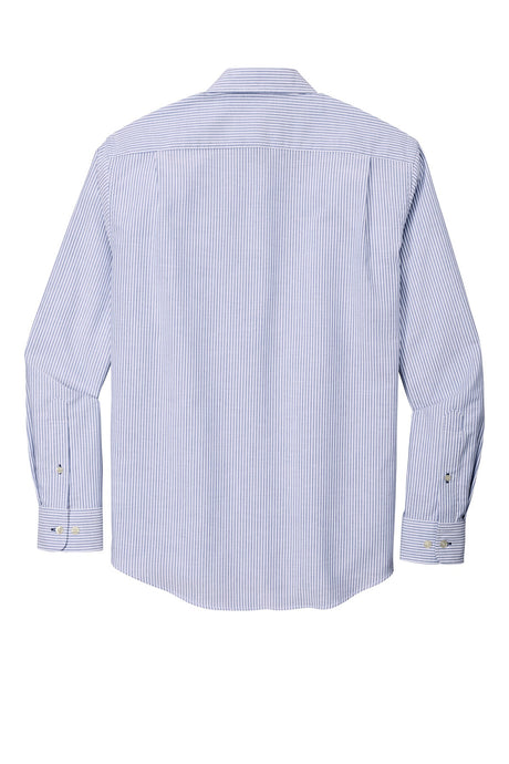 Port Authority Men's SuperPro Oxford Stripe Shirt. W657 Mens Apparel Shirts & Tops