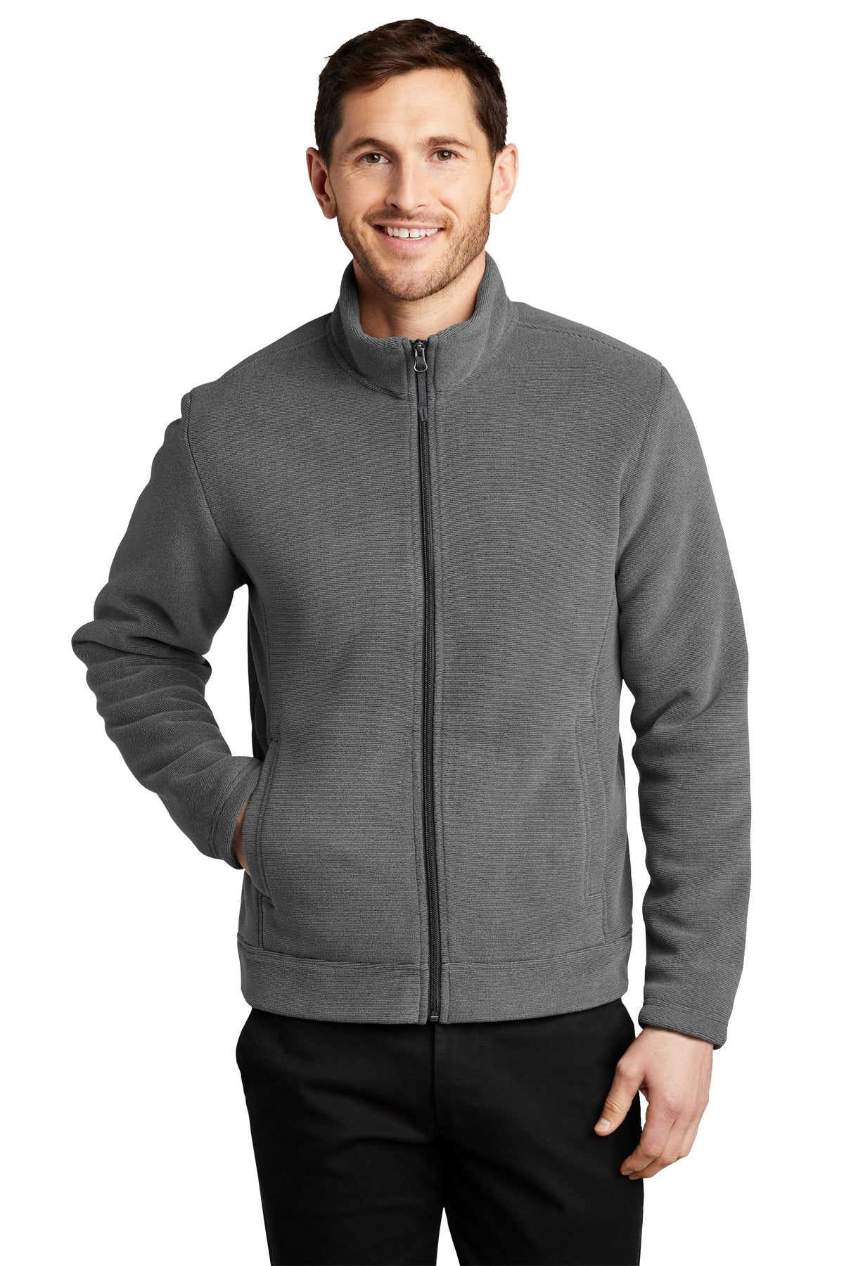 Port Authority Men's Ultra Warm Brushed Fleece Jacket. F211 Mens Apparel Jackets & Vests