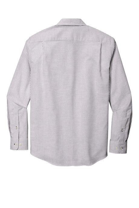 Port Authority Men's SuperPro Oxford Stripe Shirt. W657 Mens Apparel Shirts & Tops