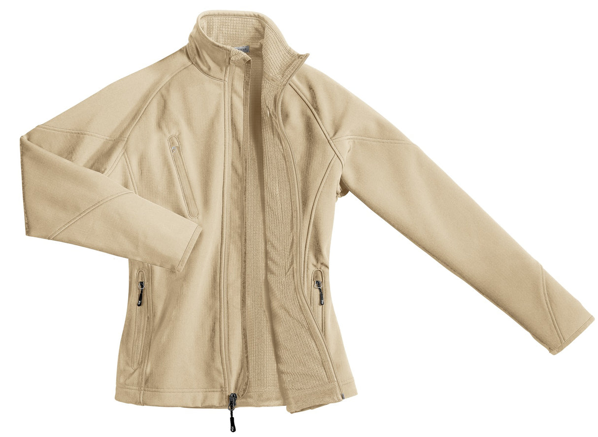 Port Authority Women's Textured Soft Shell Jacket. L705 Womens Apparel Jackets & Vests