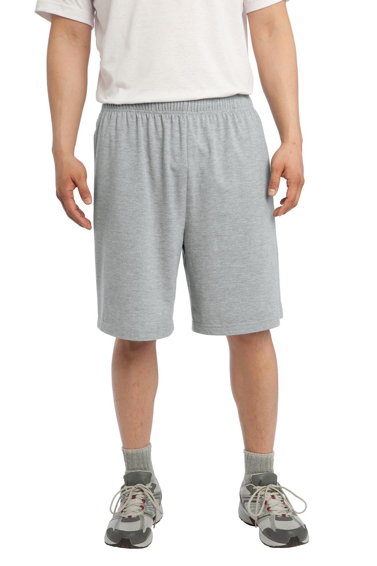 Sport-Tek Men's Jersey Knit Short with Pockets Mens Apparel Shorts