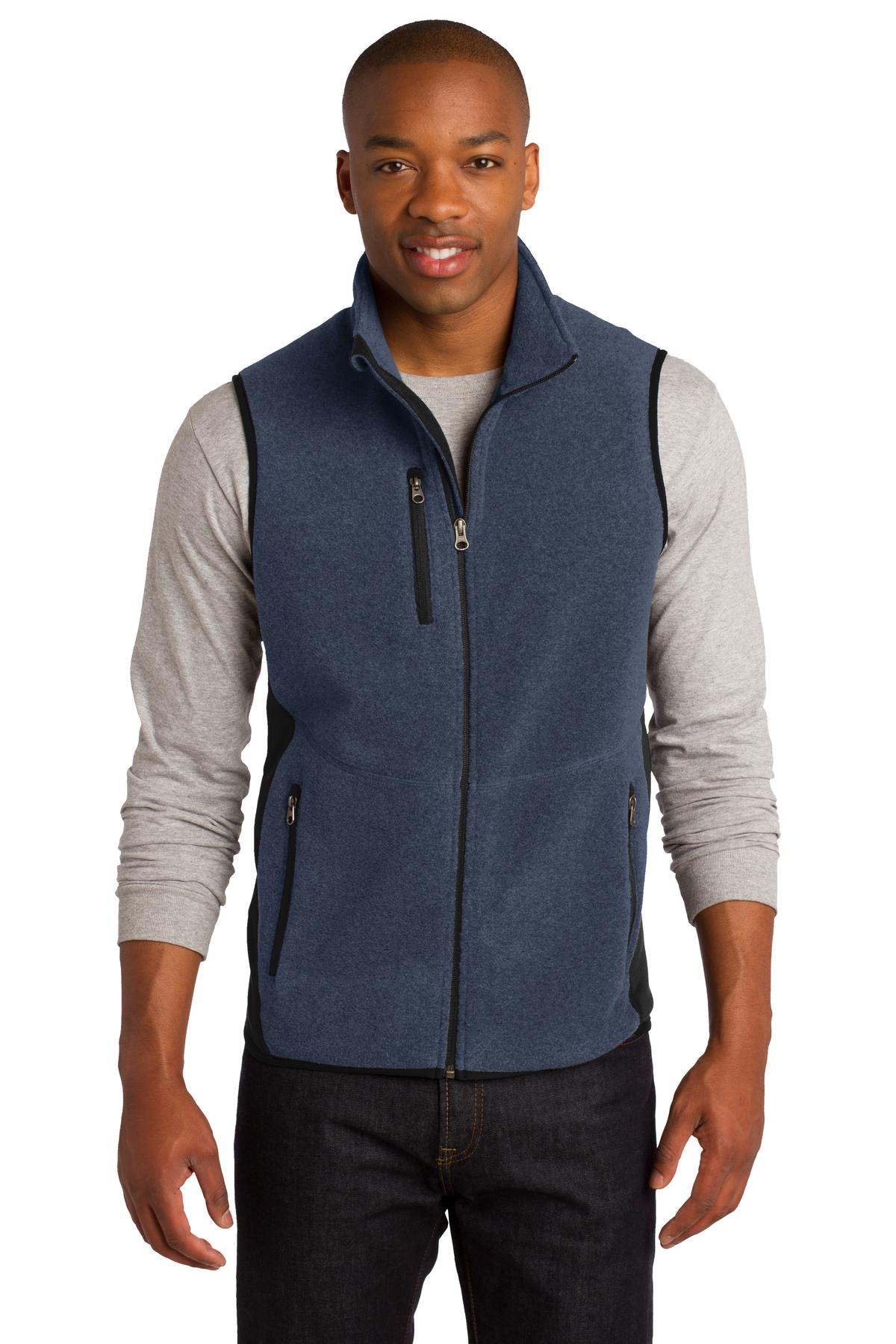 Port Authority Men's R-Tek Pro Fleece Full-Zip Vest. F228 Mens Apparel Jackets & Vests