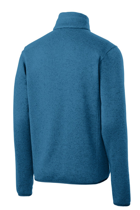 Port Authority Men's Sweater Fleece Jacket. F232 Mens Apparel Jackets & Vests