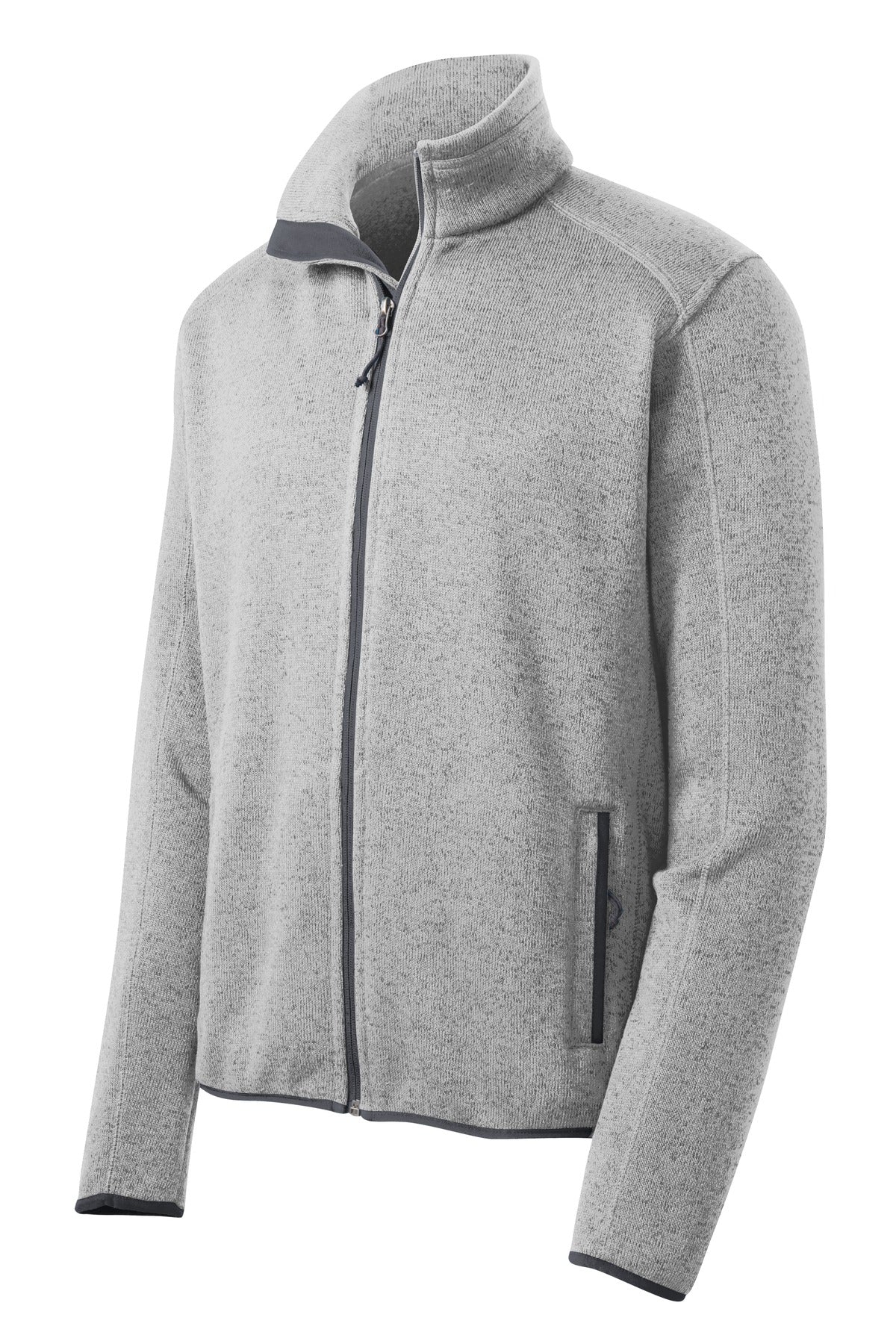 Port Authority Men's Sweater Fleece Jacket. F232 Mens Apparel Jackets & Vests