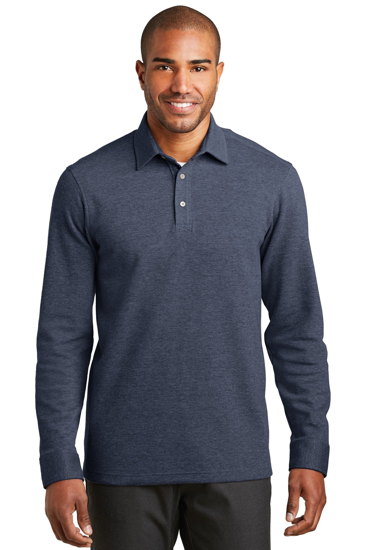 Port Authority Men's Interlock Polo Cover-Up. K808 Mens Apparel Shirts & Tops