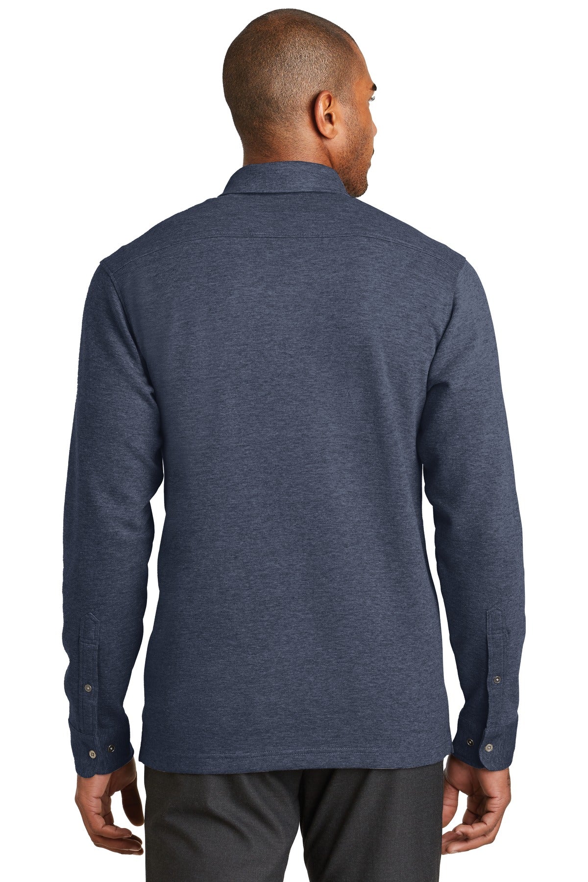 Port Authority Men's Interlock Polo Cover-Up. K808 Mens Apparel Shirts & Tops