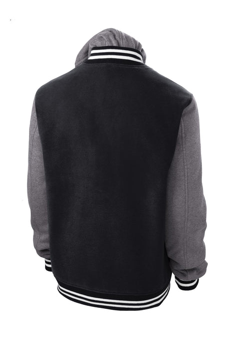 Sport-Tek Men's Insulated Letterman Jacket Mens Apparel Jackets & Vests