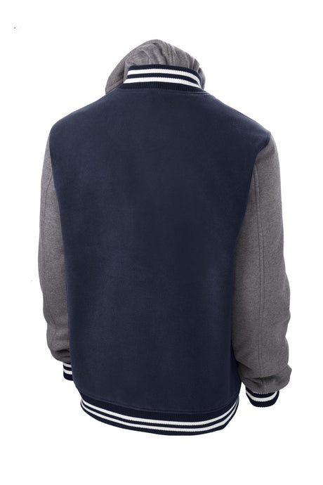Sport-Tek Men's Insulated Letterman Jacket Mens Apparel Jackets & Vests