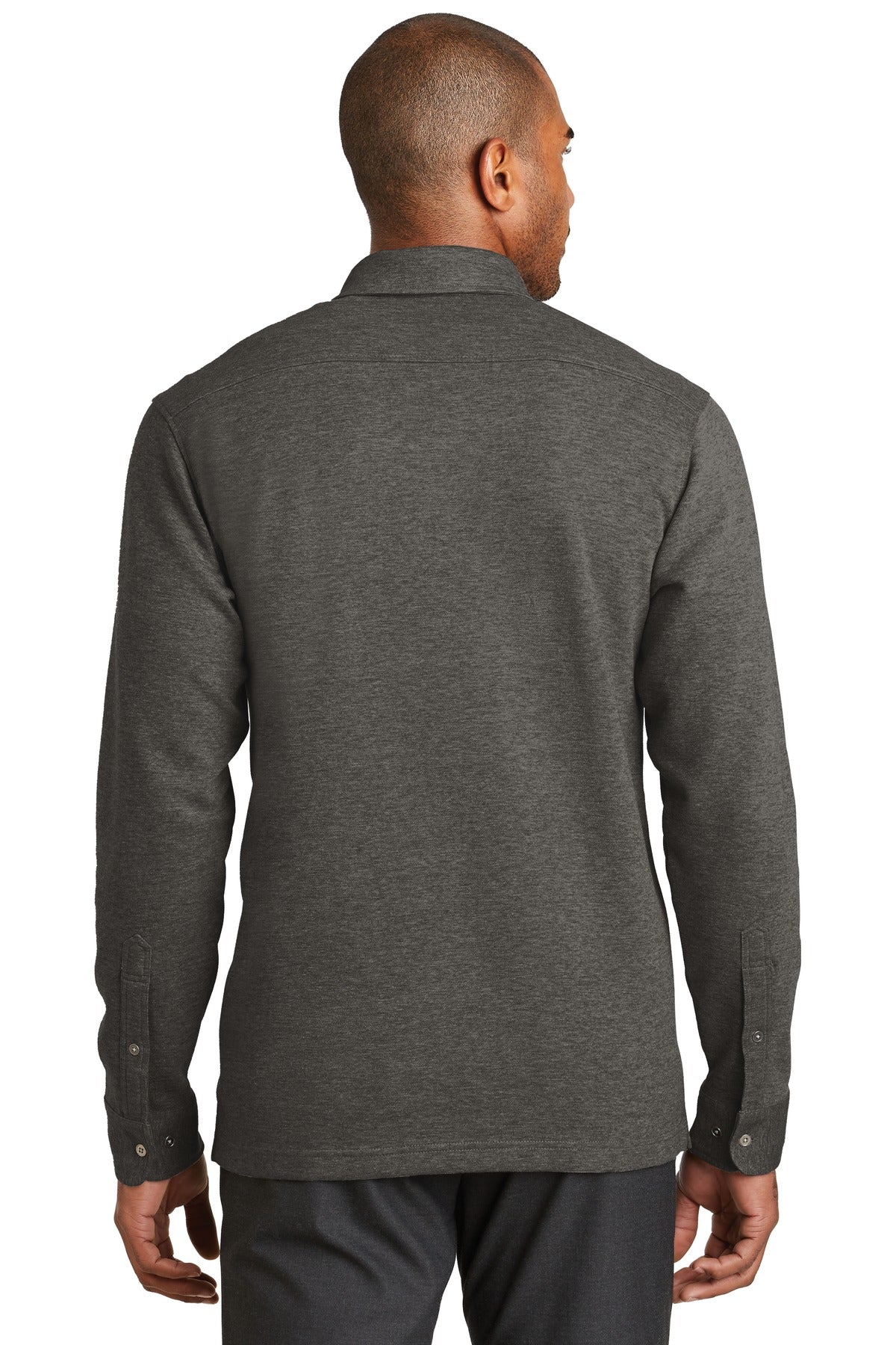 Port Authority Men's Interlock Polo Cover-Up. K808 Mens Apparel Shirts & Tops