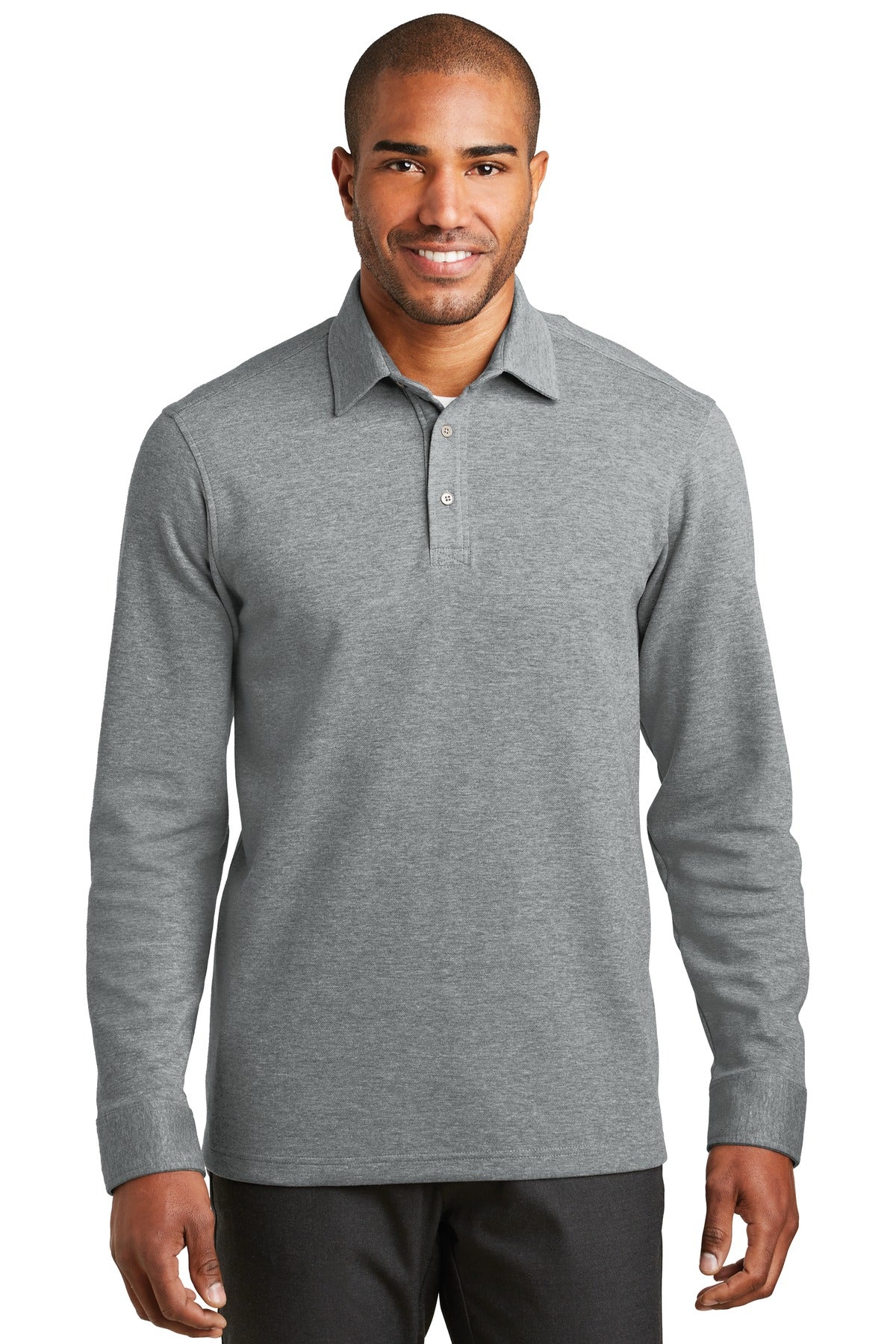 Port Authority Men's Interlock Polo Cover-Up. K808 Mens Apparel Shirts & Tops