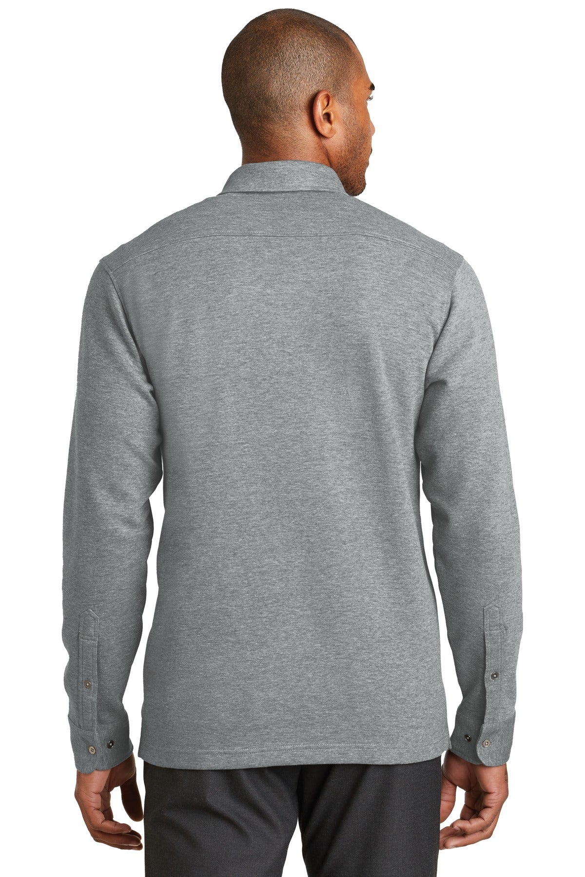 Port Authority Men's Interlock Polo Cover-Up. K808 Mens Apparel Shirts & Tops