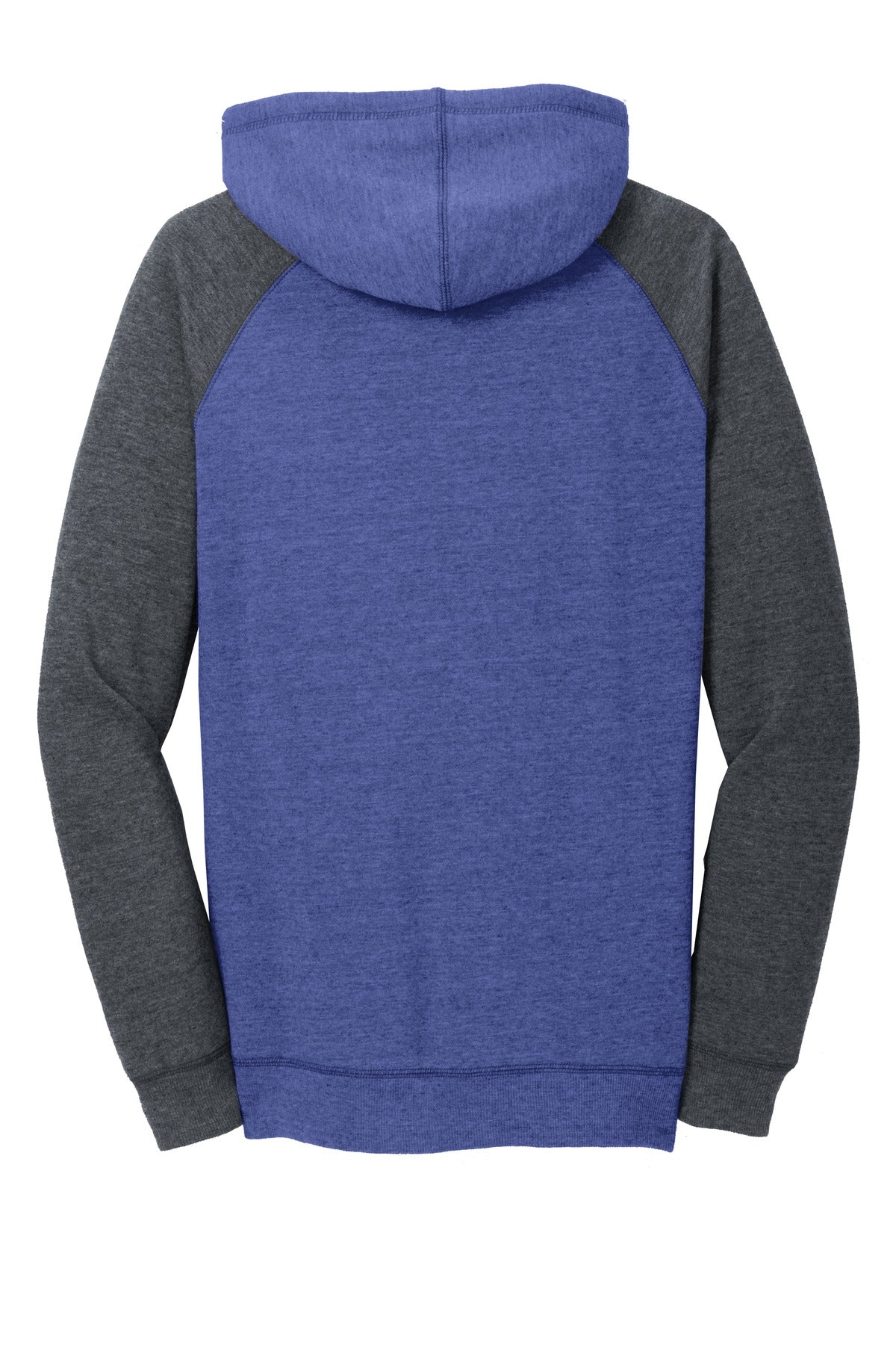 District Women's Lightweight Fleece Raglan Hoodie. DT296 Womens Apparel Sweatshirts & Fleece