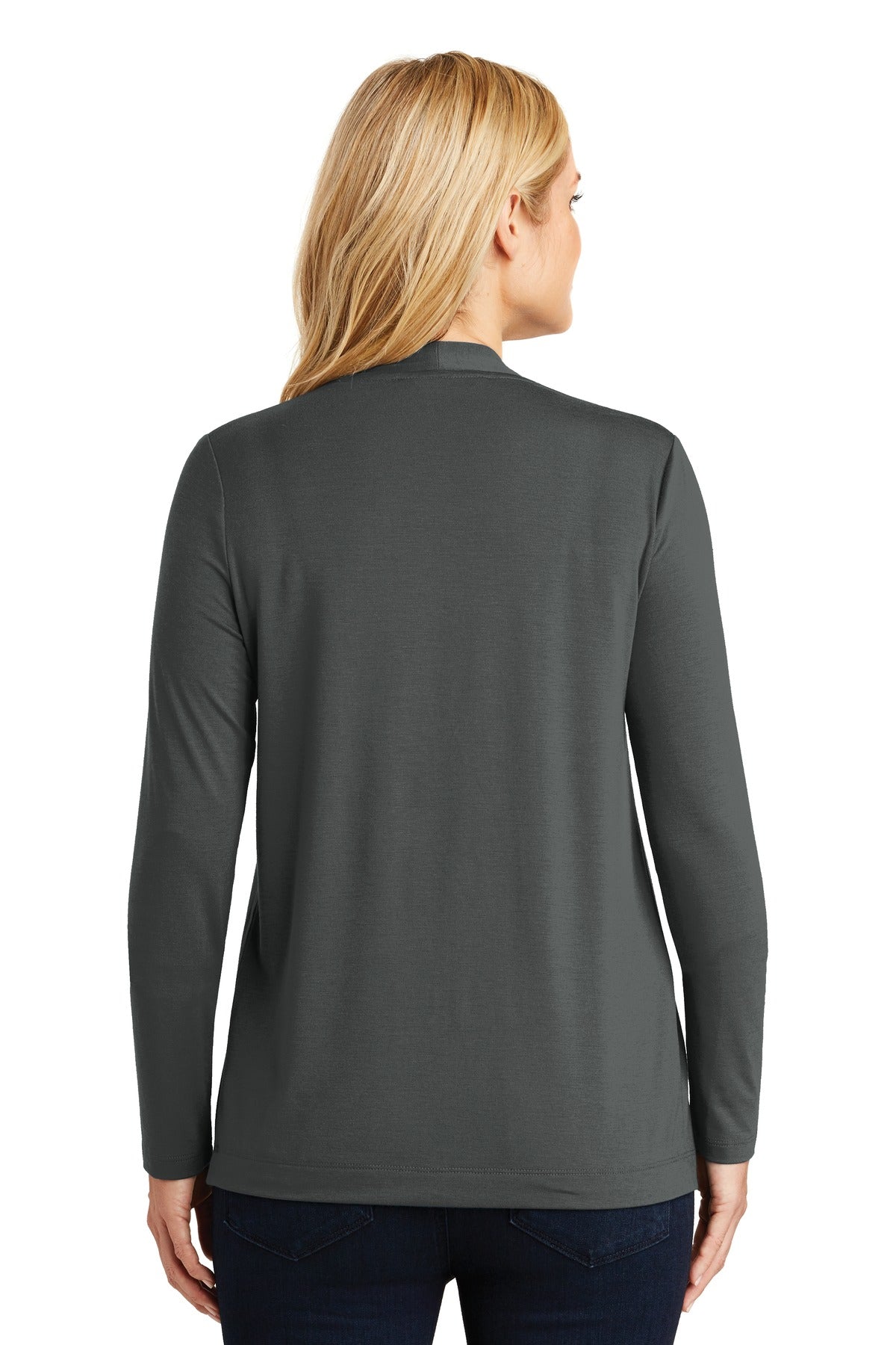 Port Authority Women's Concept Open Cardigan. L5430 Womens Apparel Sweatshirts & Fleece