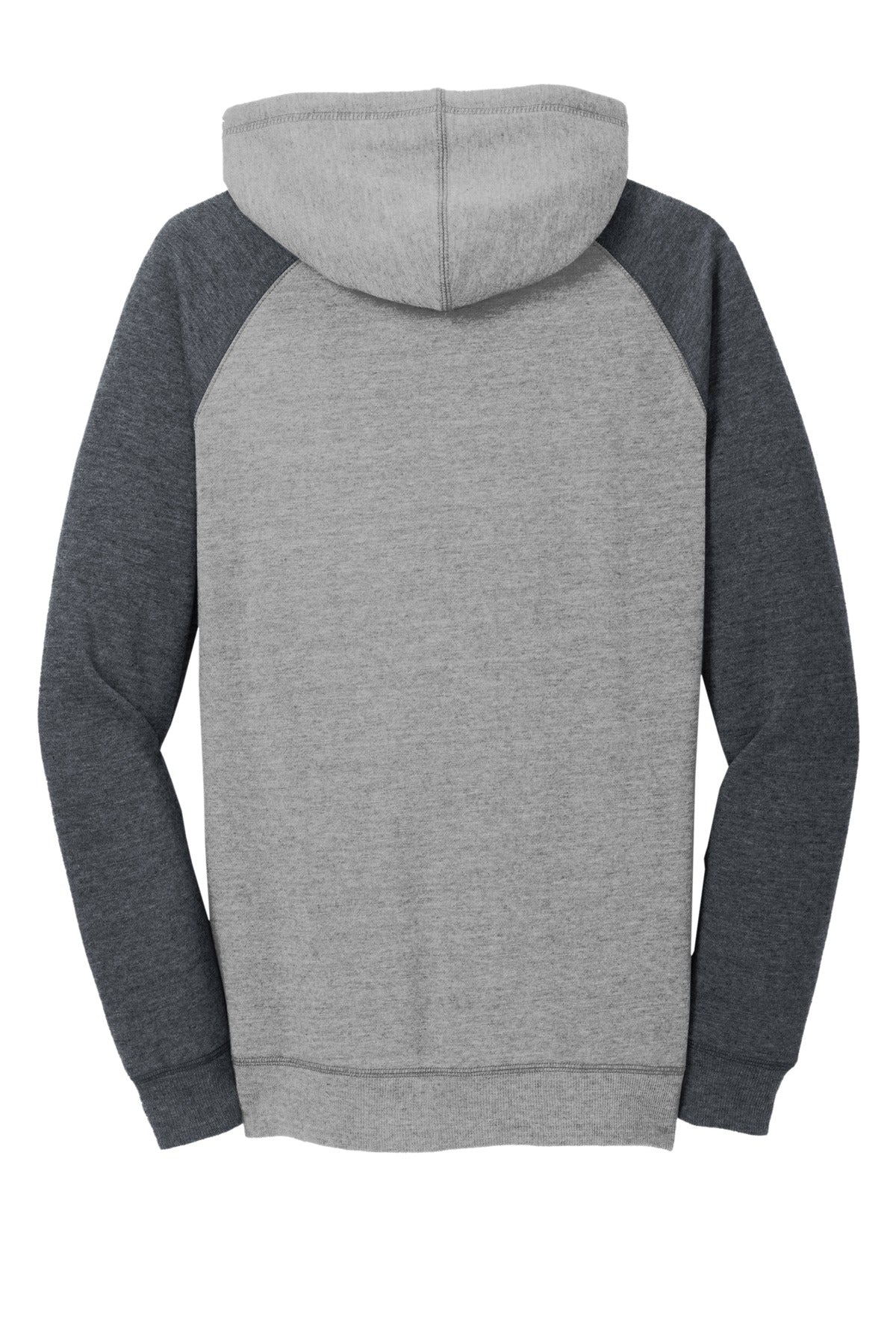 District Women's Lightweight Fleece Raglan Hoodie. DT296 Womens Apparel Sweatshirts & Fleece