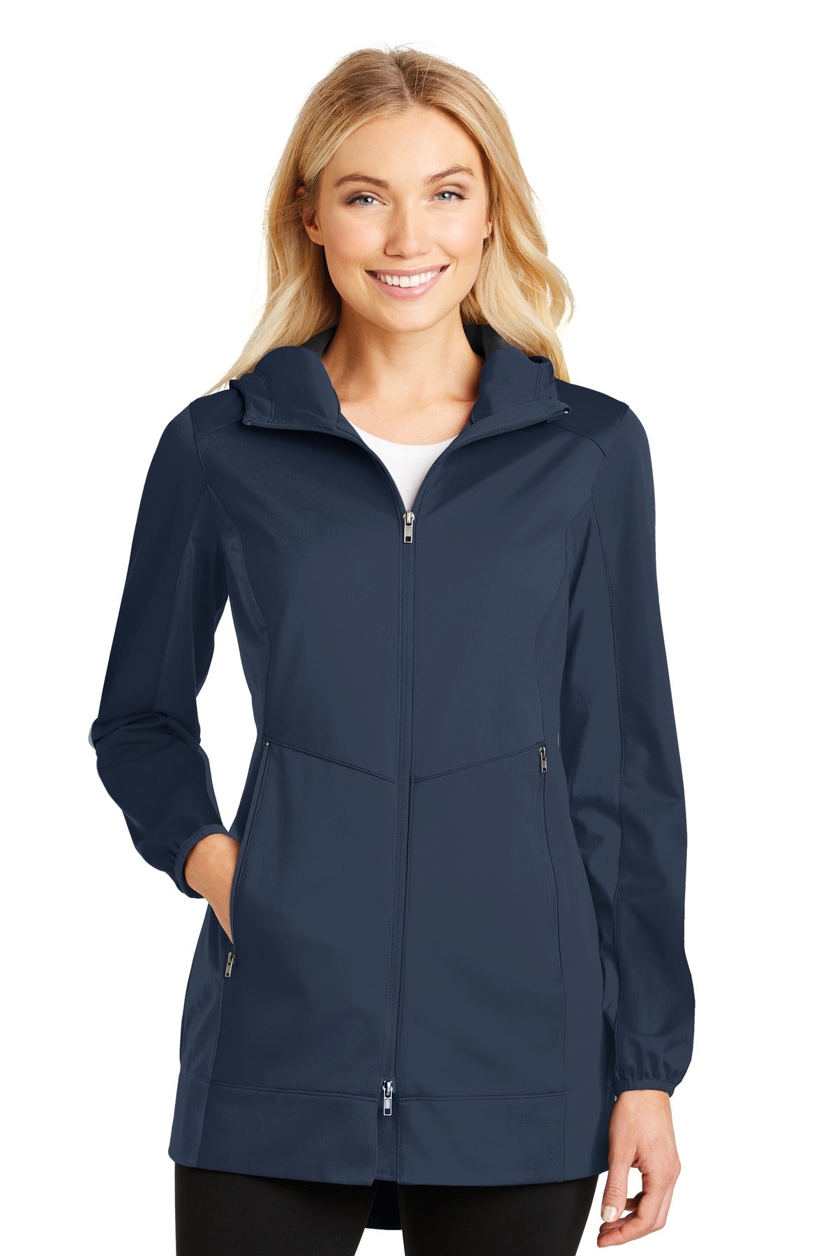 Port Authority Women's Active Hooded Soft Shell Jacket. L719 Womens Apparel Jackets & Vests