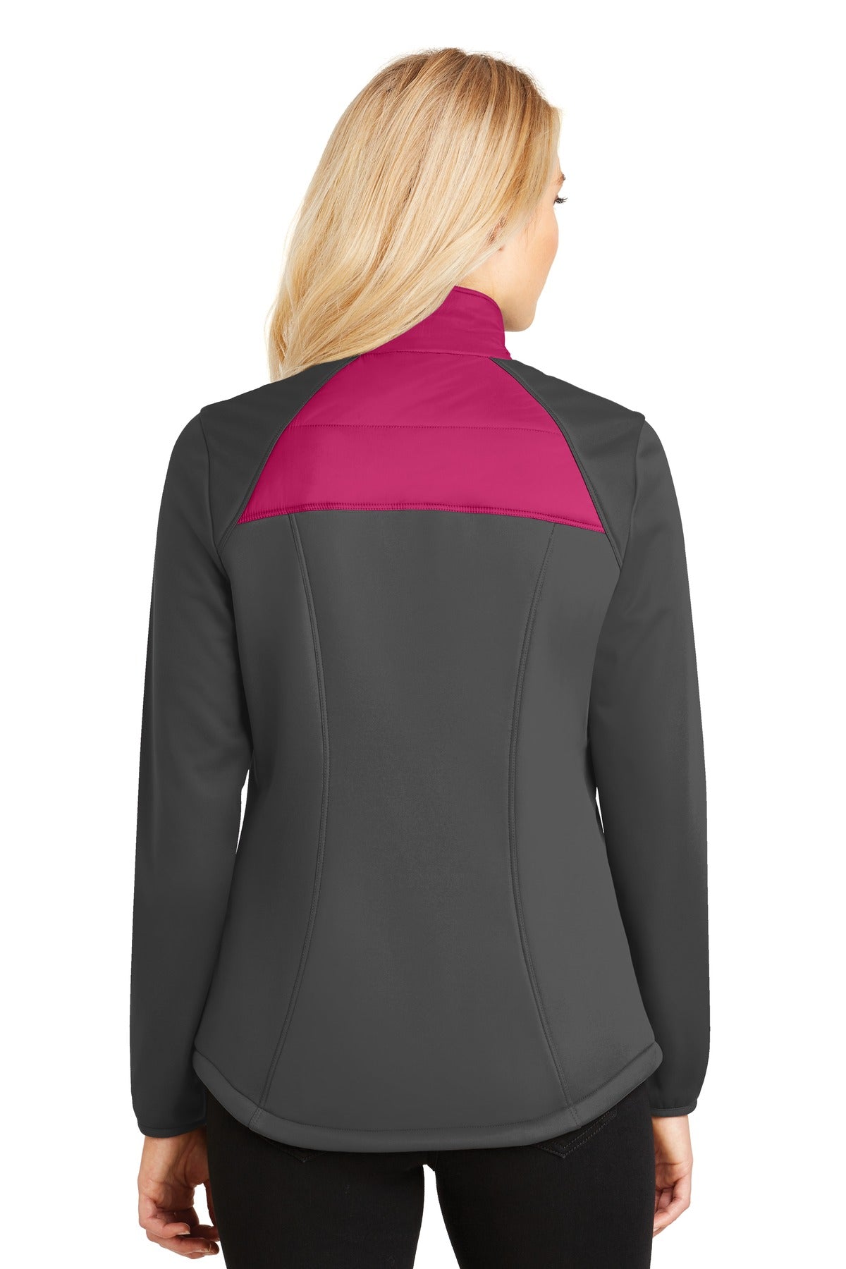 Port Authority Women's Hybrid Soft Shell Jacket. L787 Womens Apparel Jackets & Vests